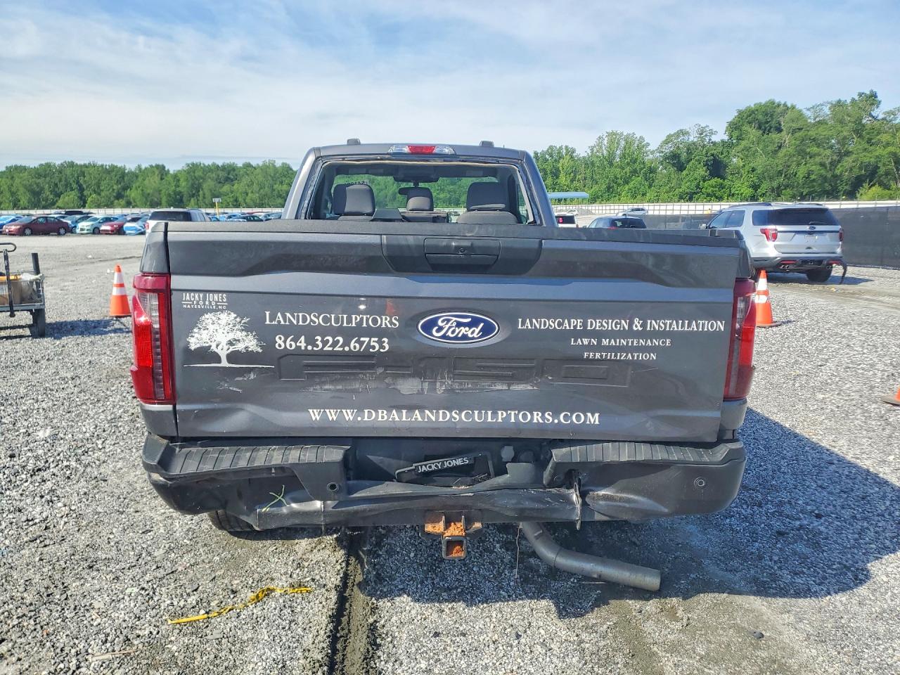 2024 Ford F150 Xl Серый vin: 1FTMF1KP2RKD16176