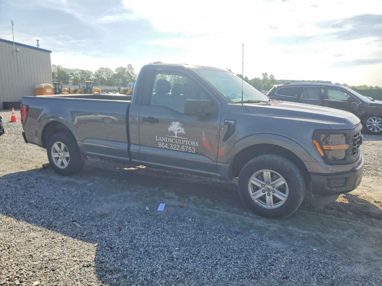 2024 Ford F150 Xl Серый vin: 1FTMF1KP2RKD16176