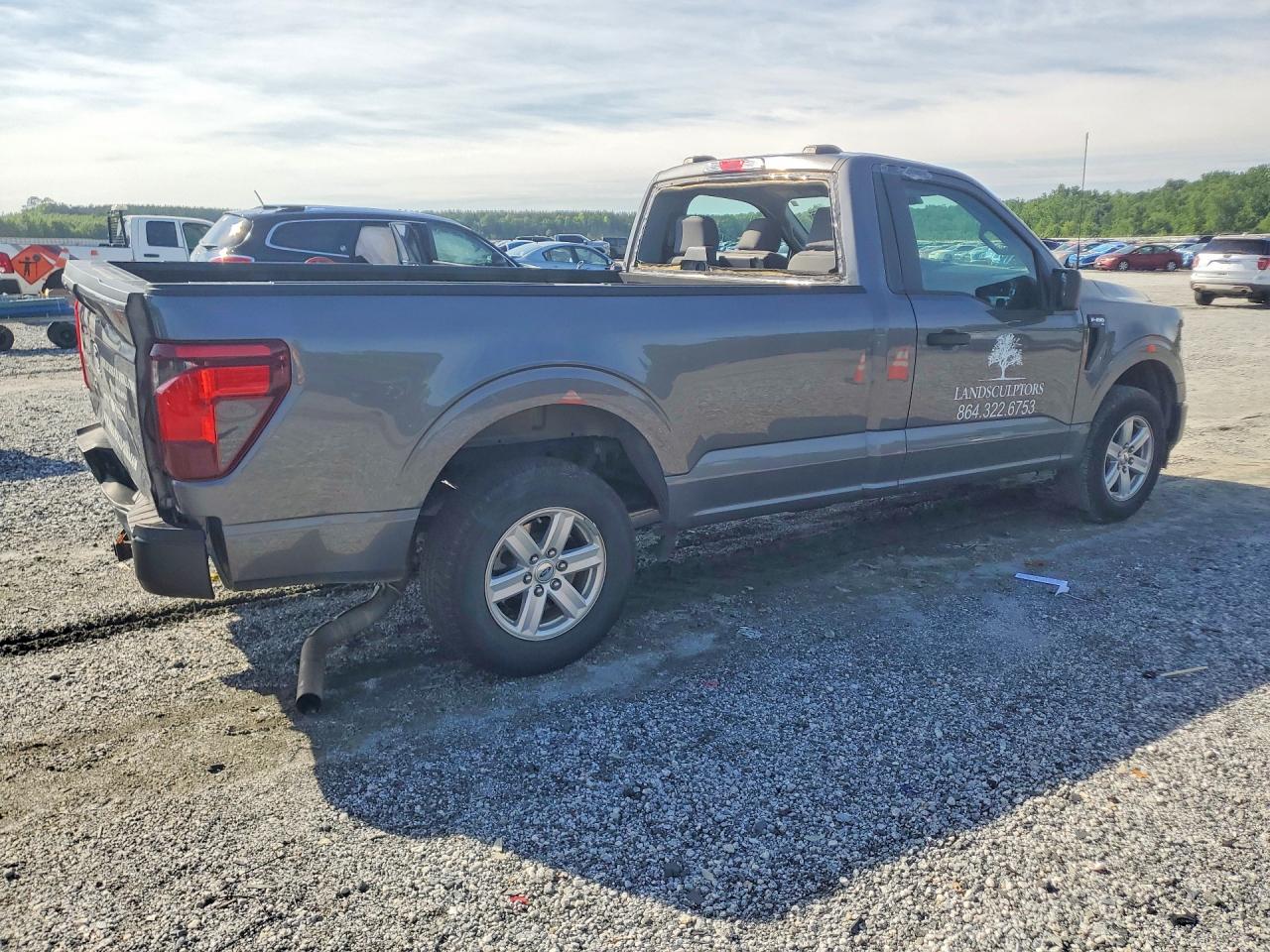 2024 Ford F150 Xl Серый vin: 1FTMF1KP2RKD16176