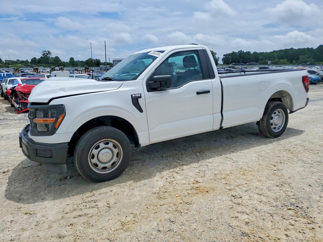 2024 Ford F150 Xl White vin: 1FTMF1KP2RKF59051