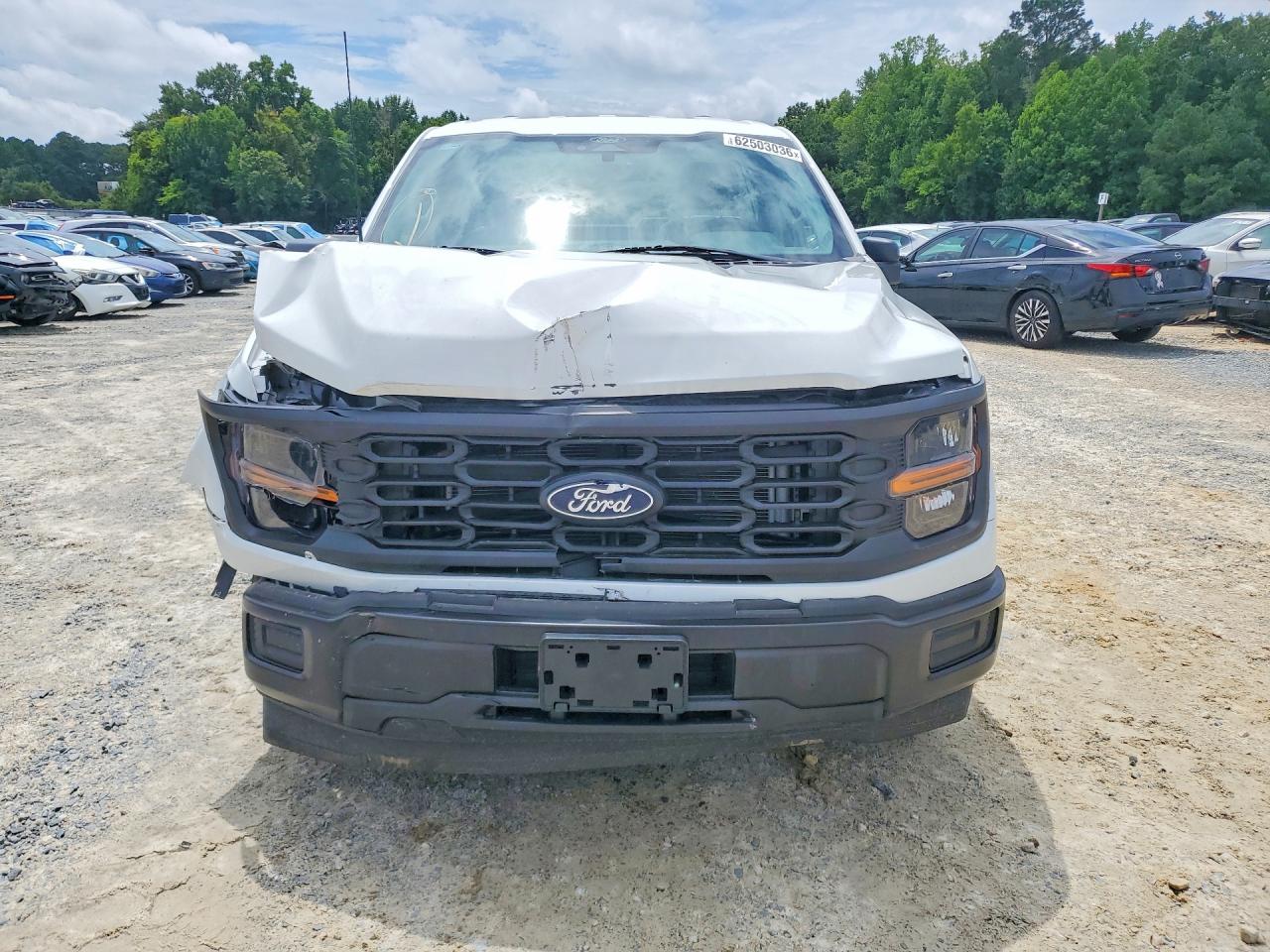 2024 Ford F150 Xl White vin: 1FTMF1KP2RKF59051
