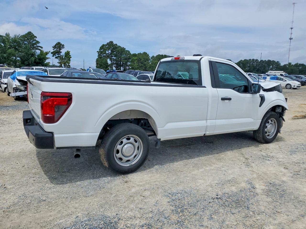 2024 Ford F150 Xl White vin: 1FTMF1KP2RKF59051