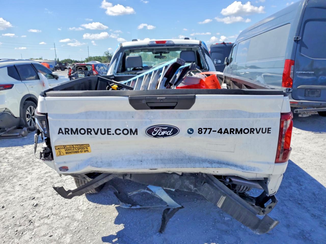 2025 Ford F150 Xl White vin: 1FTMF1KP6SKD73065