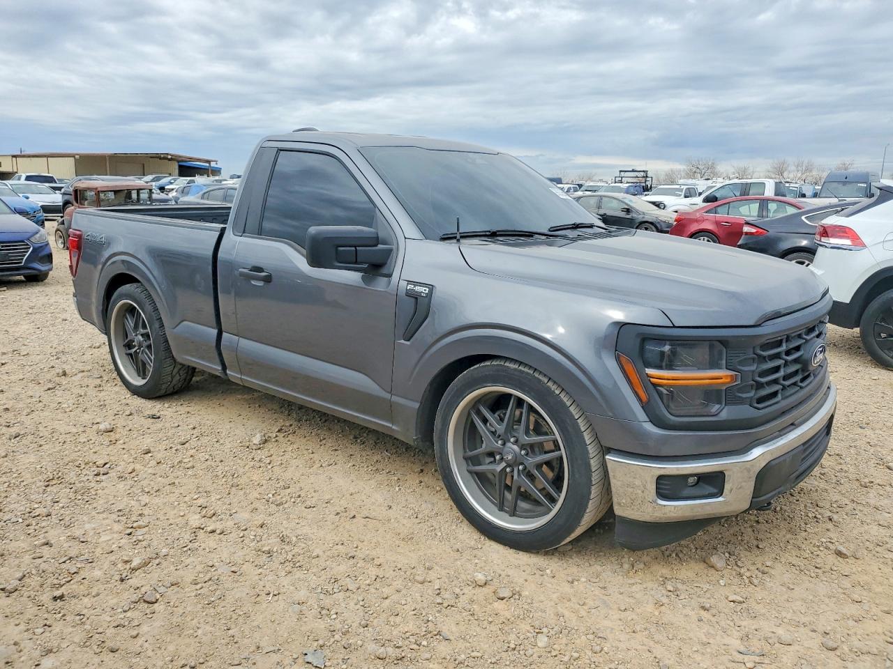 2024 Ford F150 Xl Gray vin: 1FTMF1L50RKE47491
