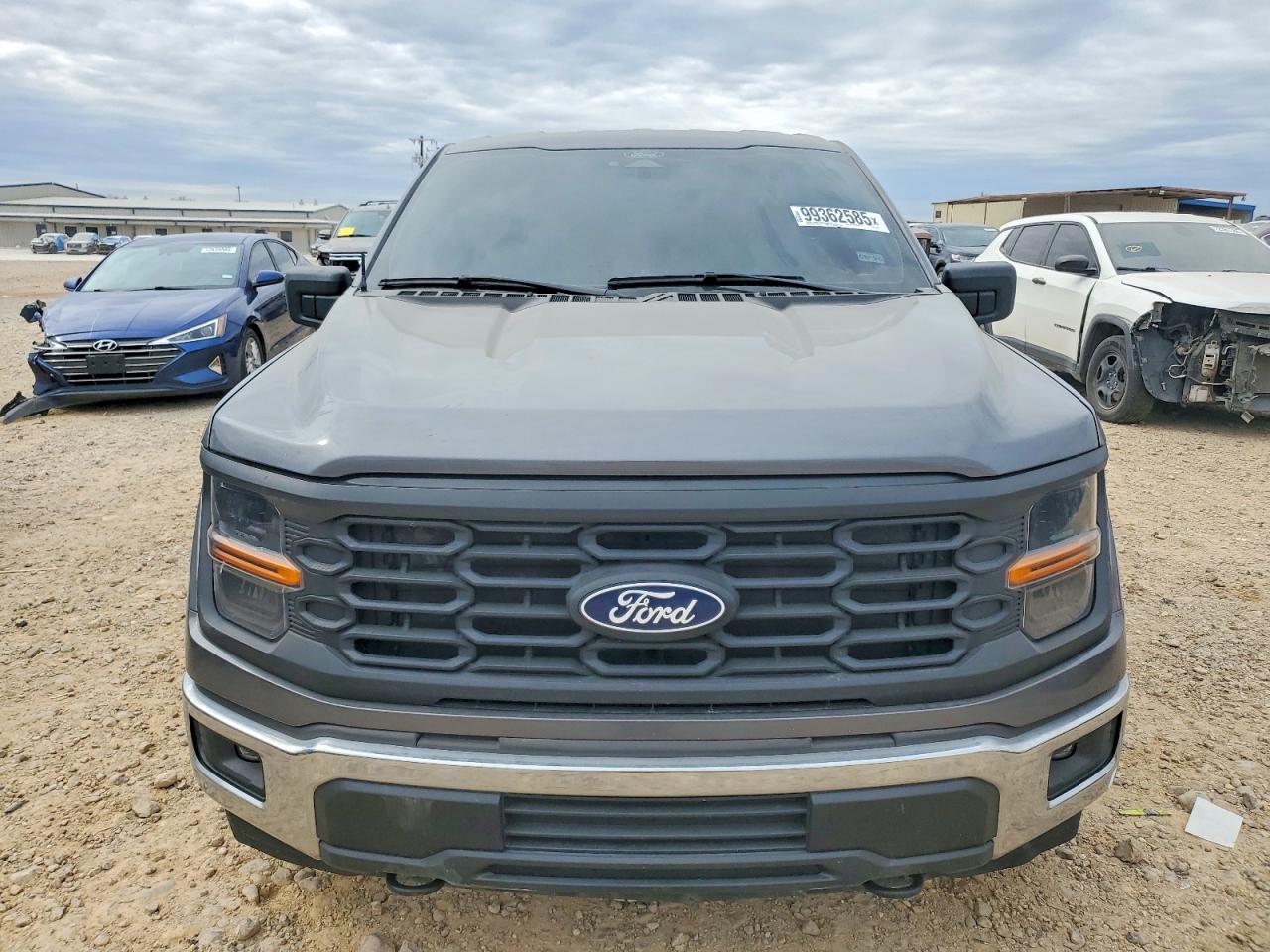 2024 Ford F150 Xl Gray vin: 1FTMF1L50RKE47491