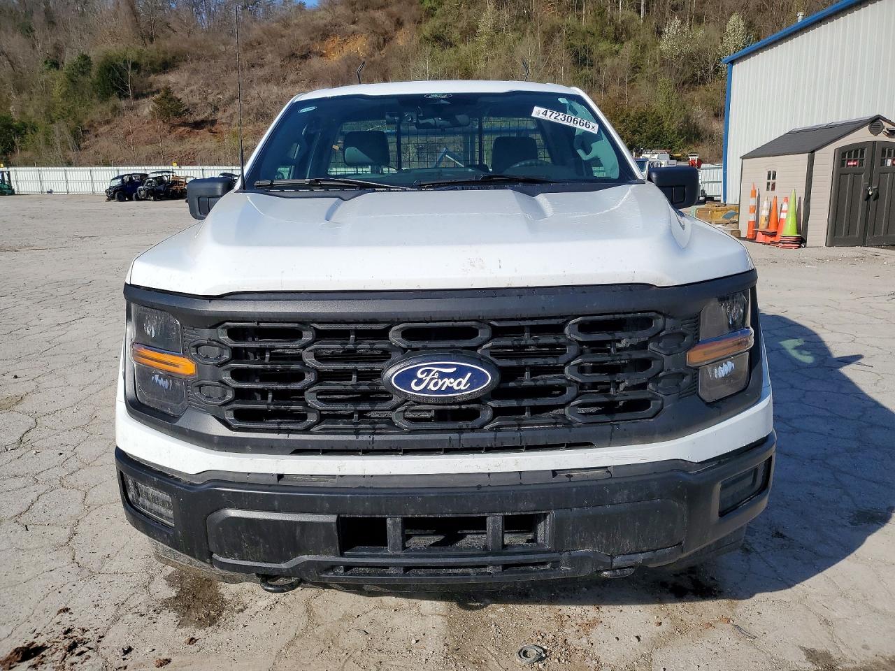 2024 Ford F150 Xl White vin: 1FTMF1LP1RKF69651