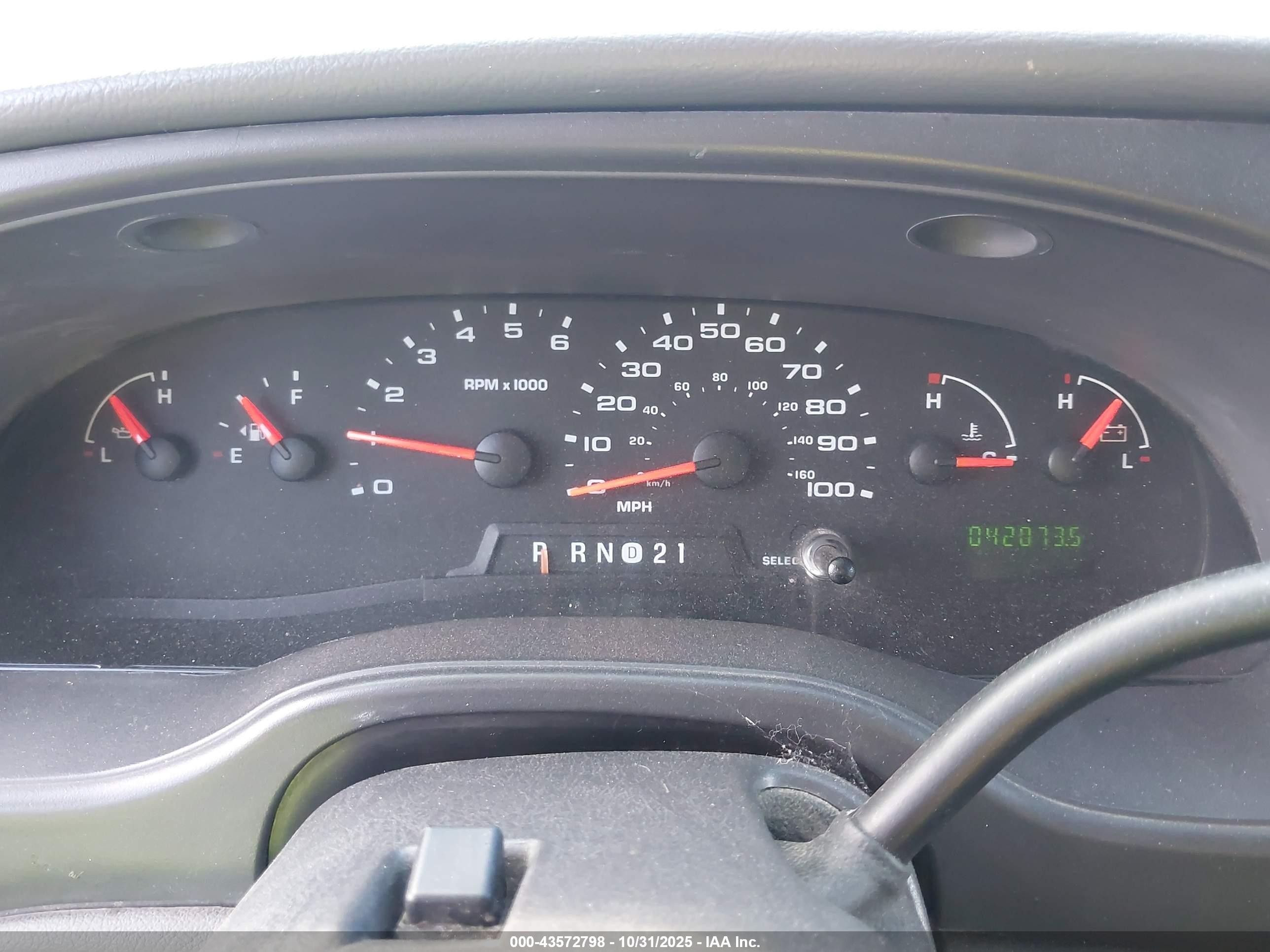 2007 Ford E-150 Commercial/recreational Белый vin: 1FTNE14W57DB21492