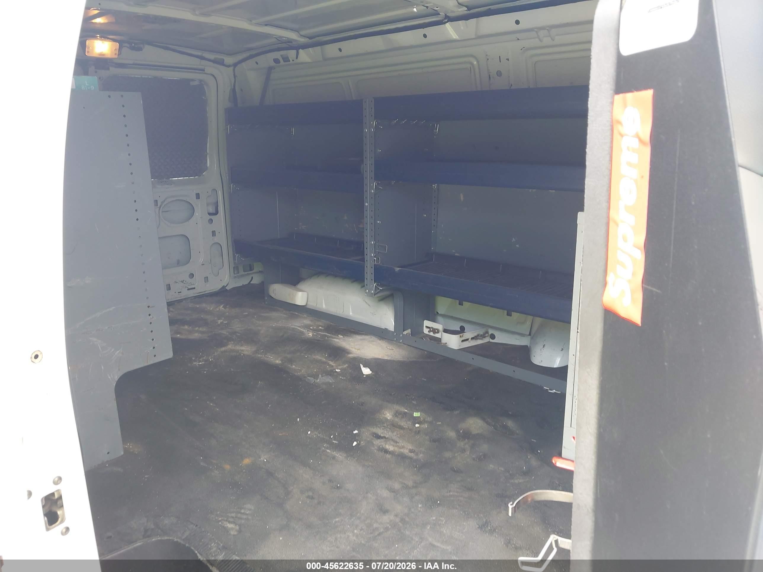2009 Ford E-150 Commercial/recreational Белый vin: 1FTNE14W69DA23669
