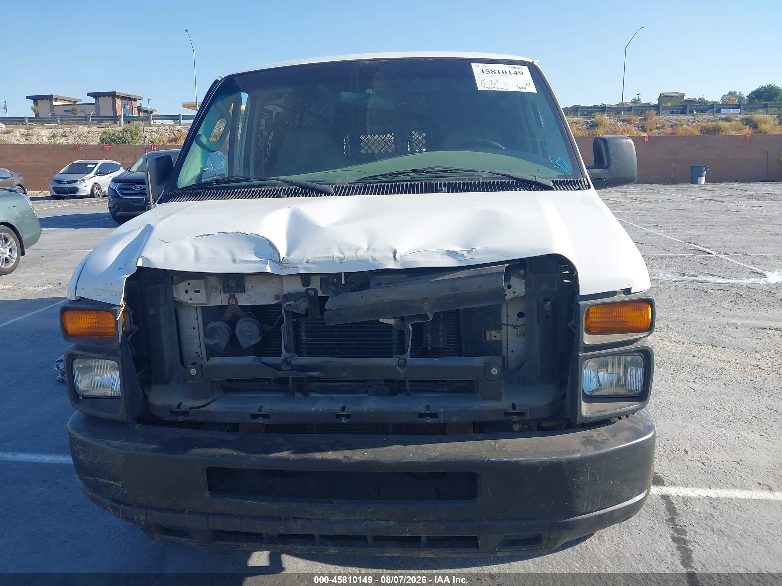 2008 Ford E-150   White vin: 1FTNE14W78DA19676