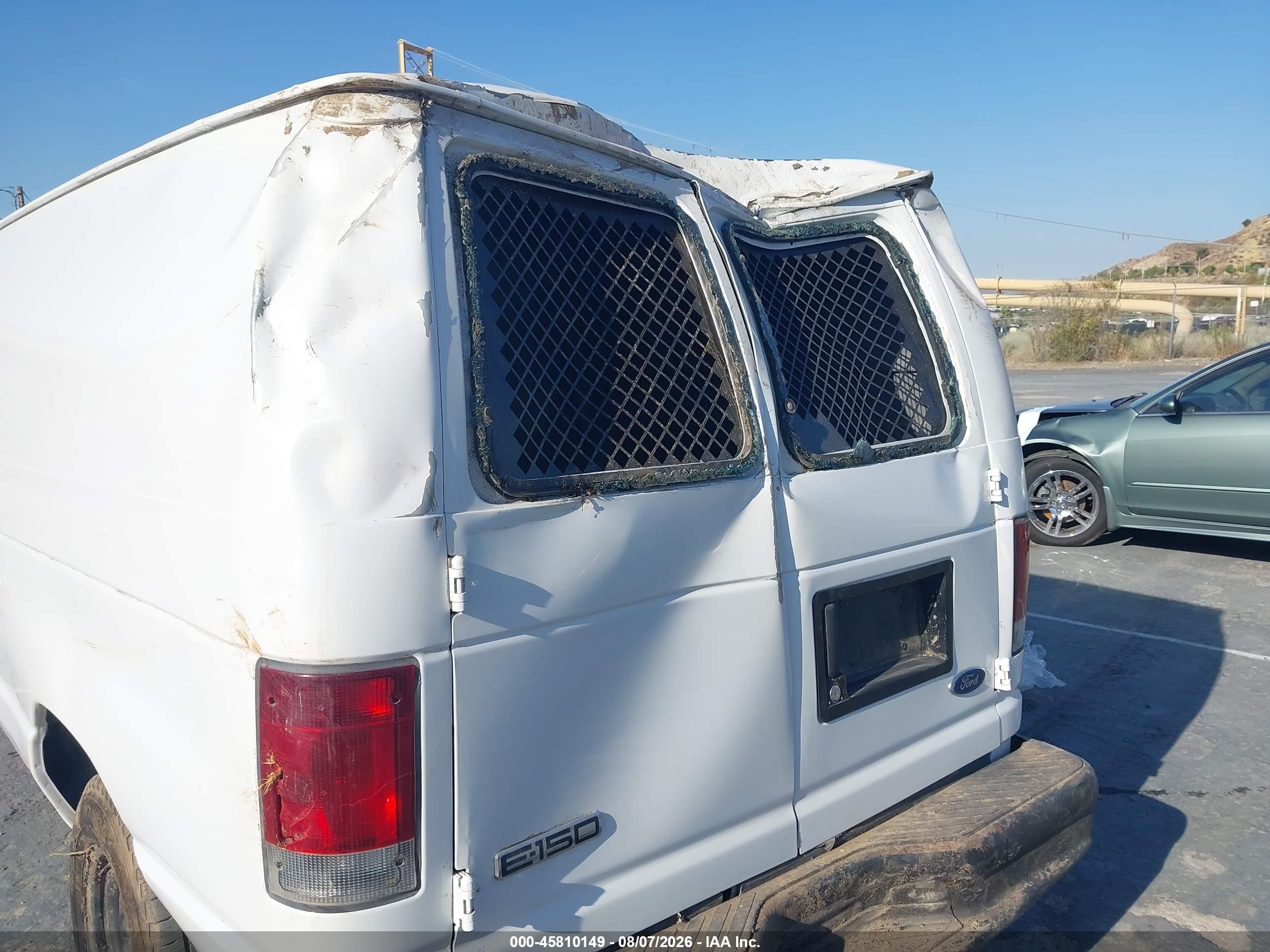 2008 Ford E-150   White vin: 1FTNE14W78DA19676
