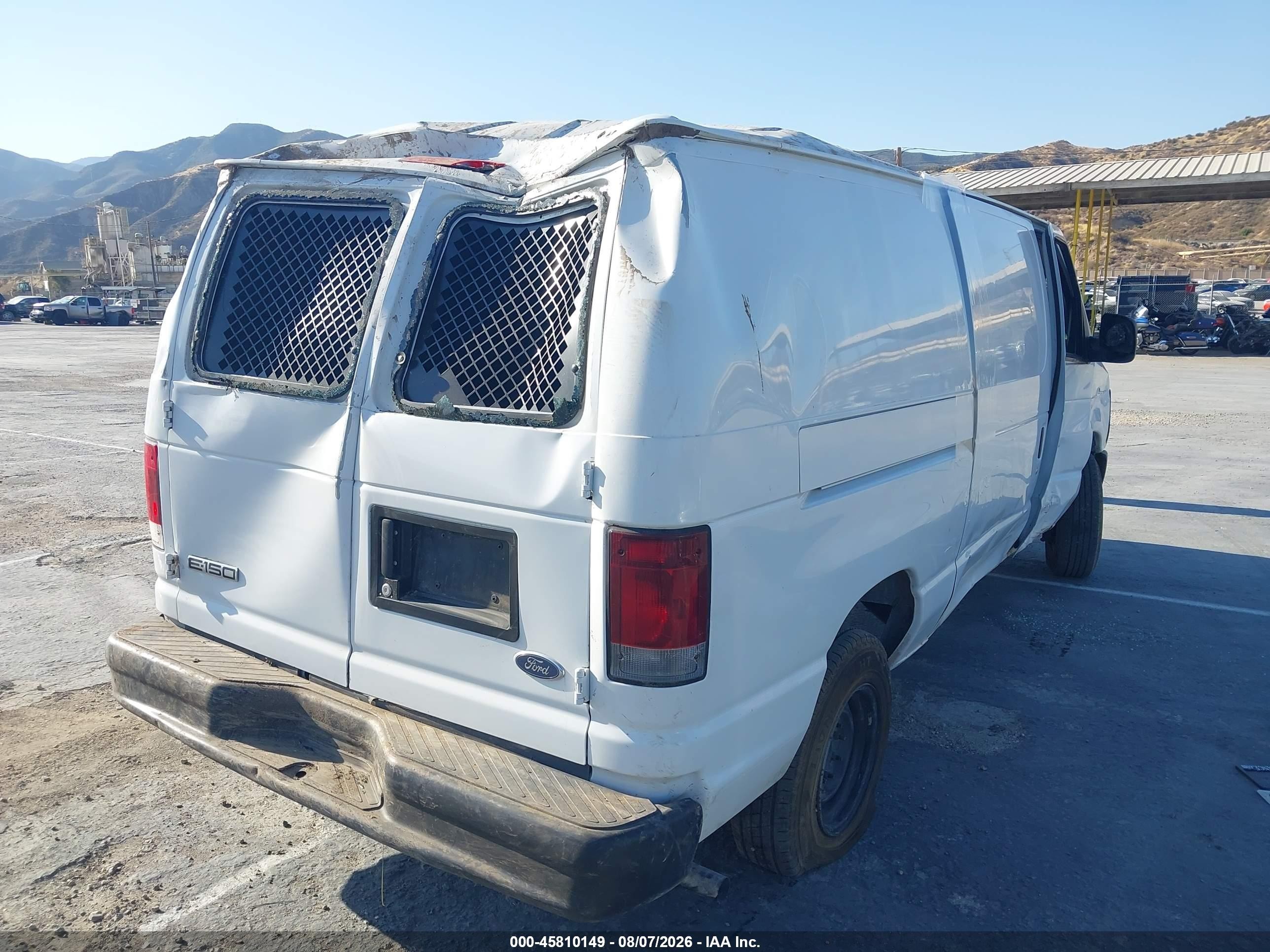 2008 Ford E-150   White vin: 1FTNE14W78DA19676