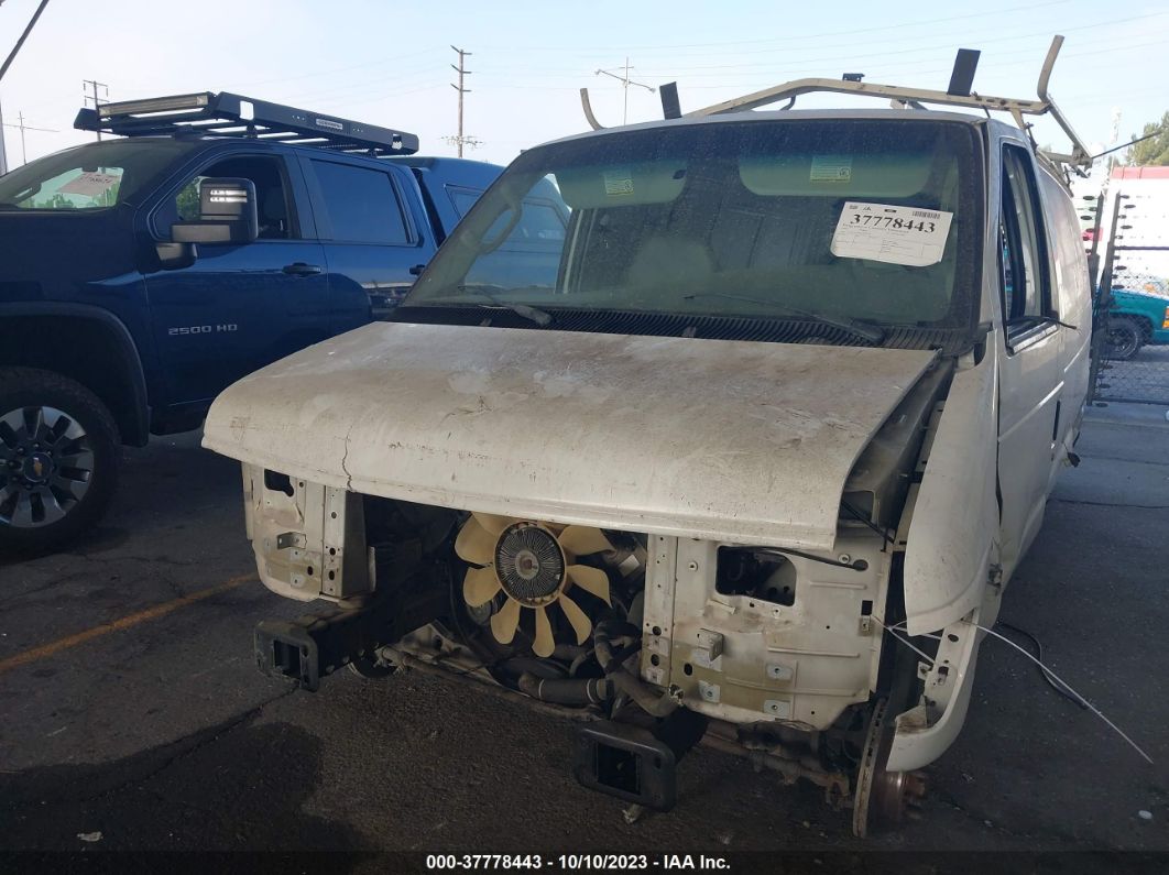 2007 Ford Econoline Cargo Van Commercial/recreational White vin: 1FTNE14W87DA26750