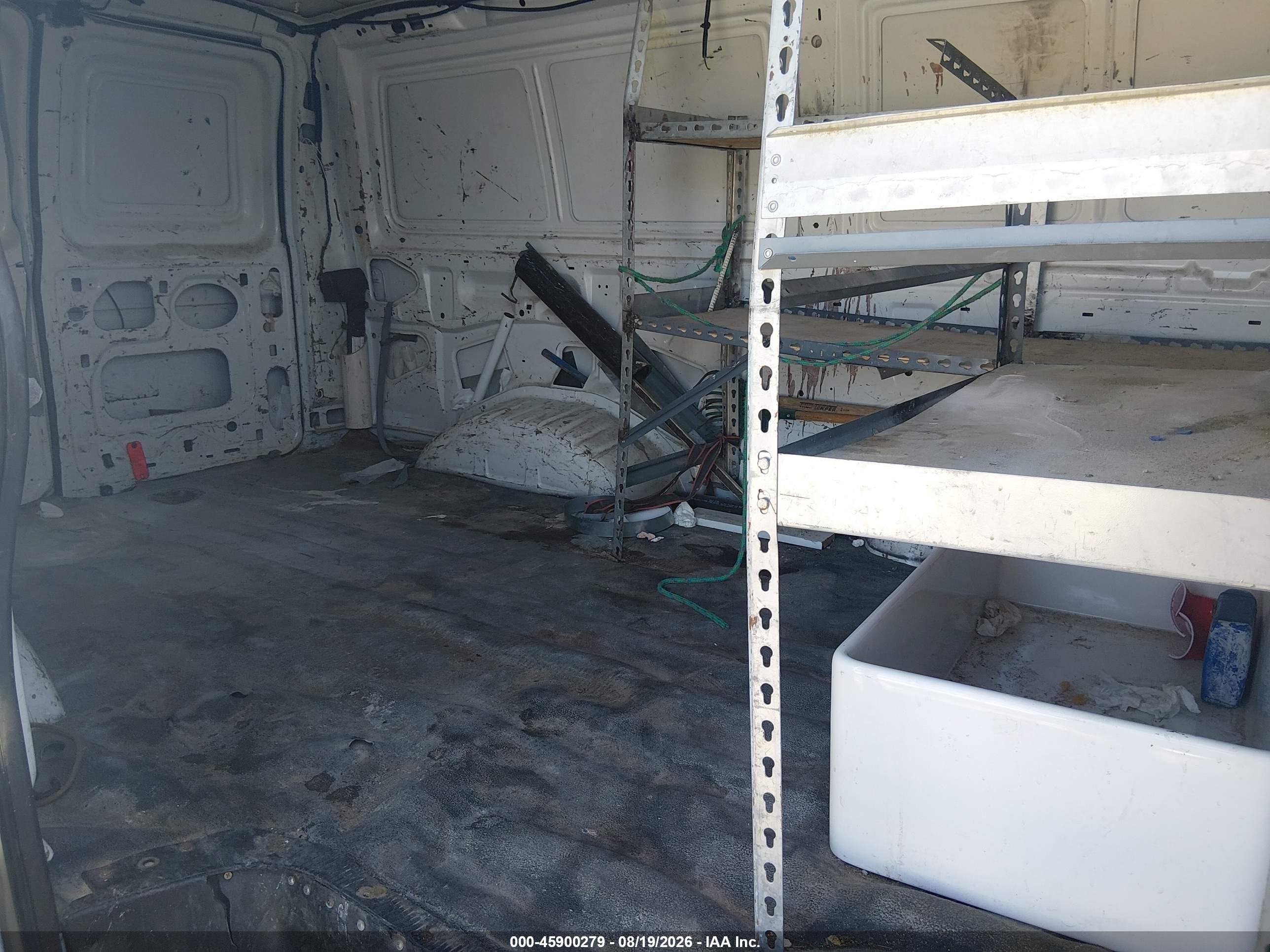 2009 Ford E-150 Commercial/recreational Белый vin: 1FTNE14W89DA78429