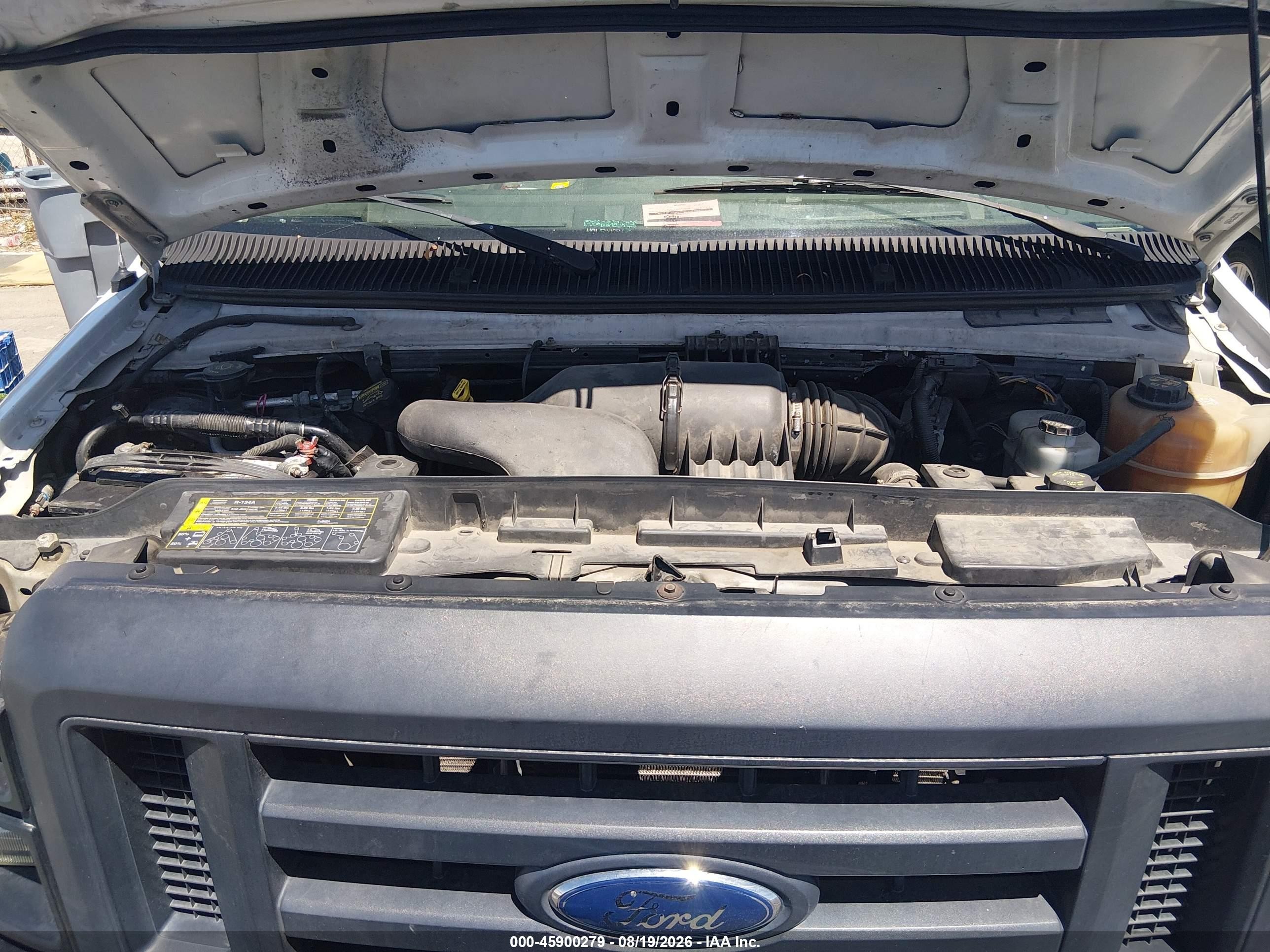 2009 Ford E-150 Commercial/recreational Белый vin: 1FTNE14W89DA78429
