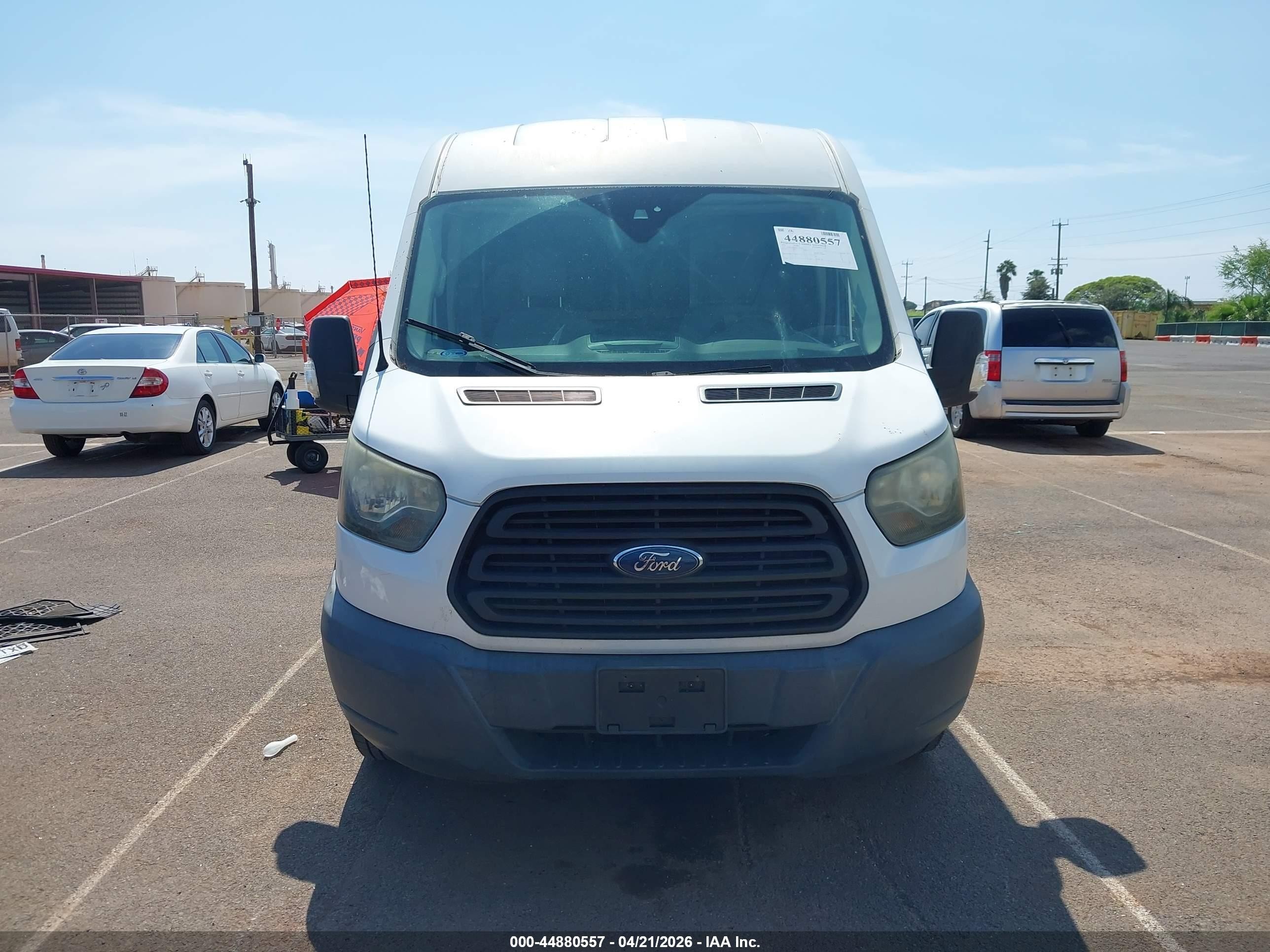 2015 Ford Transit-150   White vin: 1FTNE1CMXFKA87639