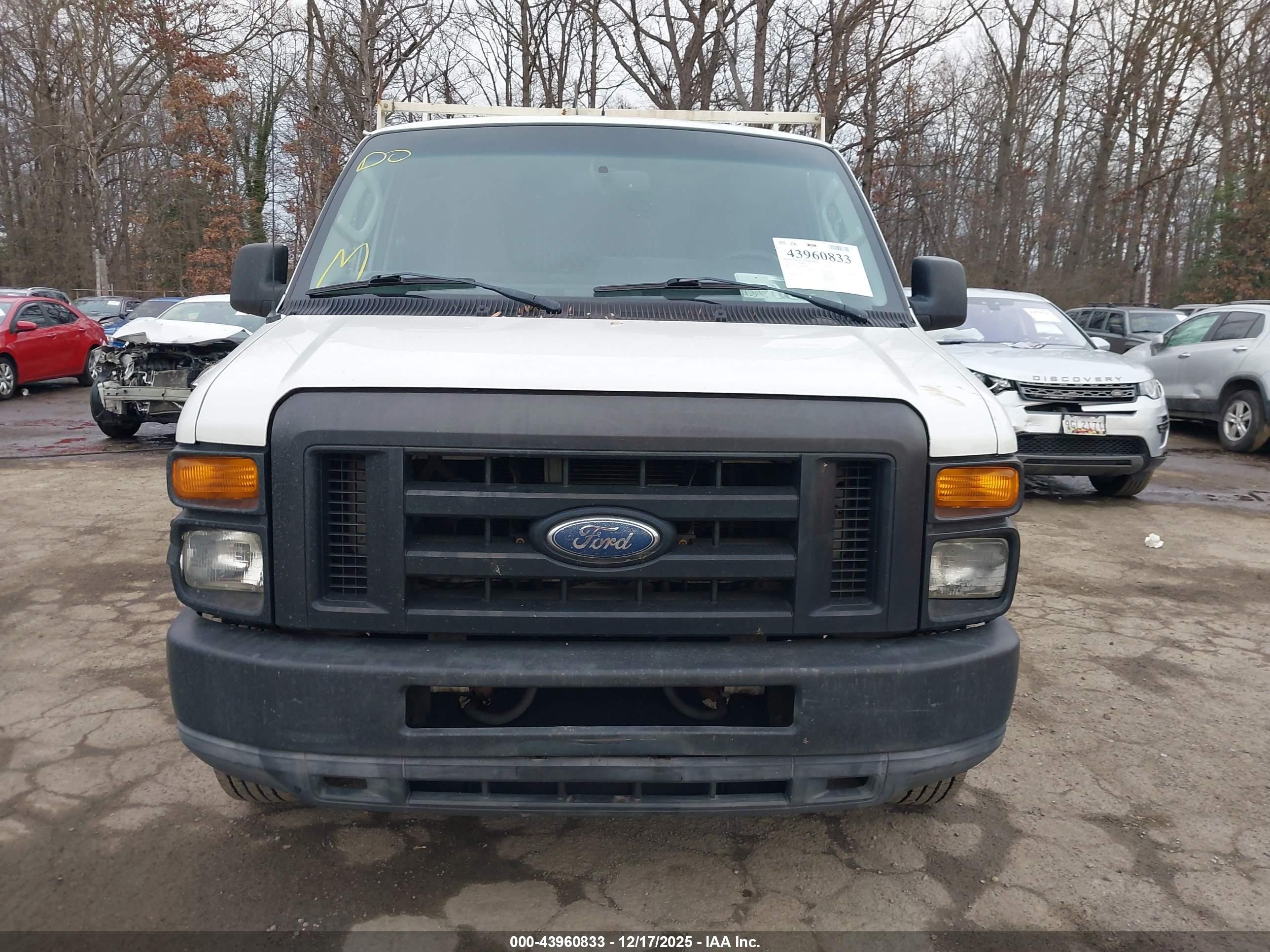 2010 Ford E-150 Commercial/recreational White vin: 1FTNE1EL5ADA64495
