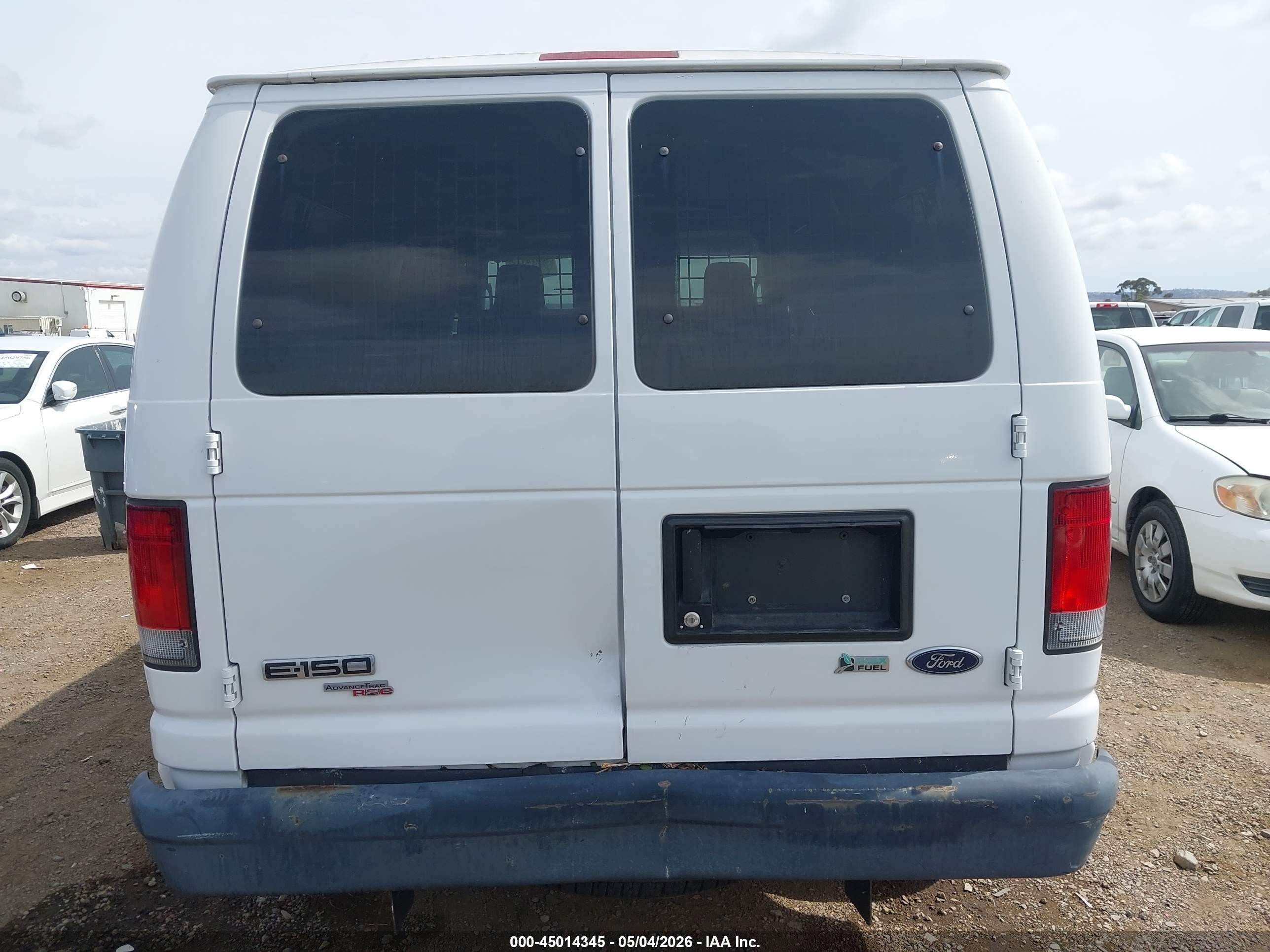 2012 Ford E-150 Commercial White vin: 1FTNE1EL5CDA60112
