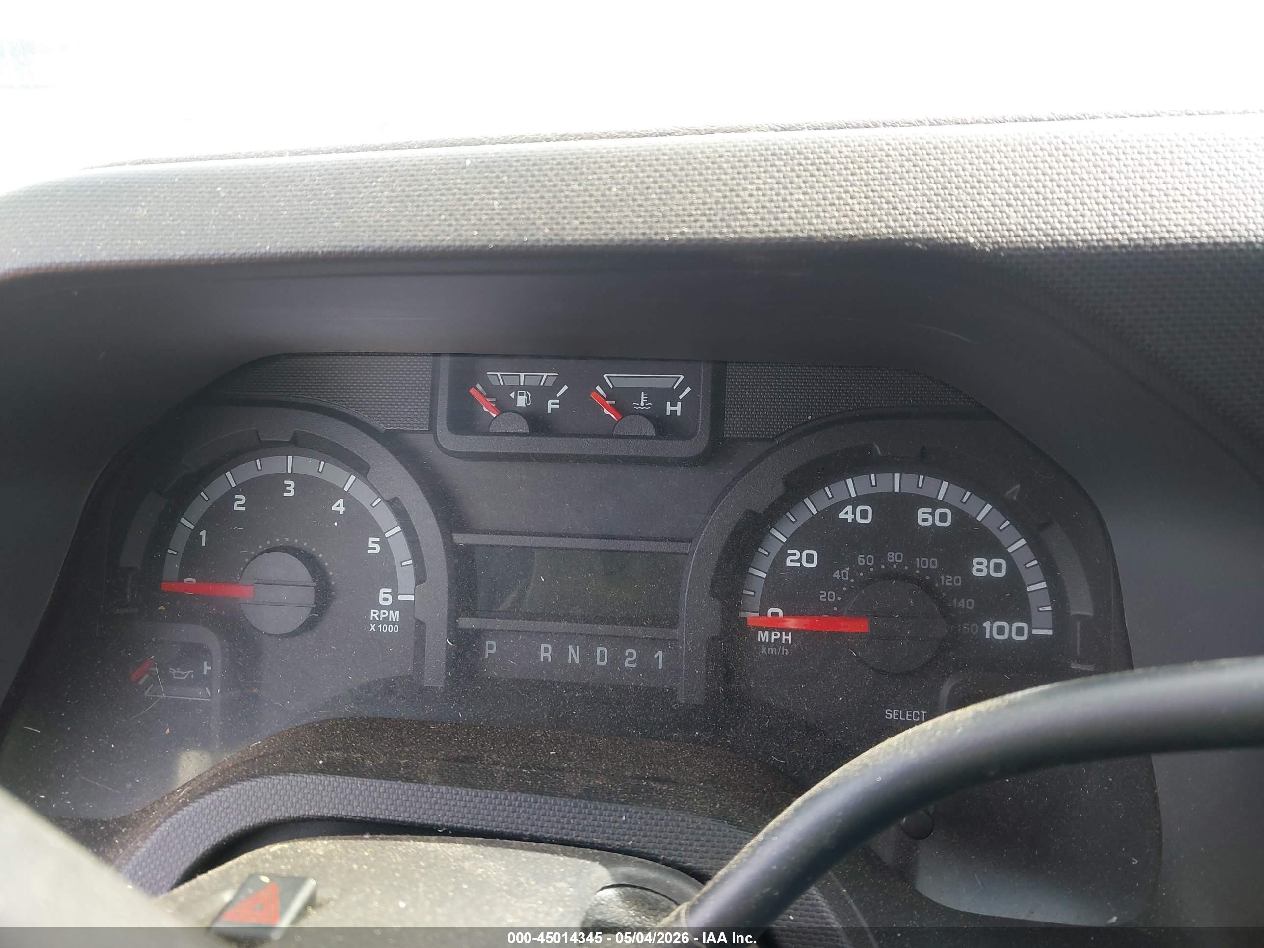 2012 Ford E-150 Commercial White vin: 1FTNE1EL5CDA60112
