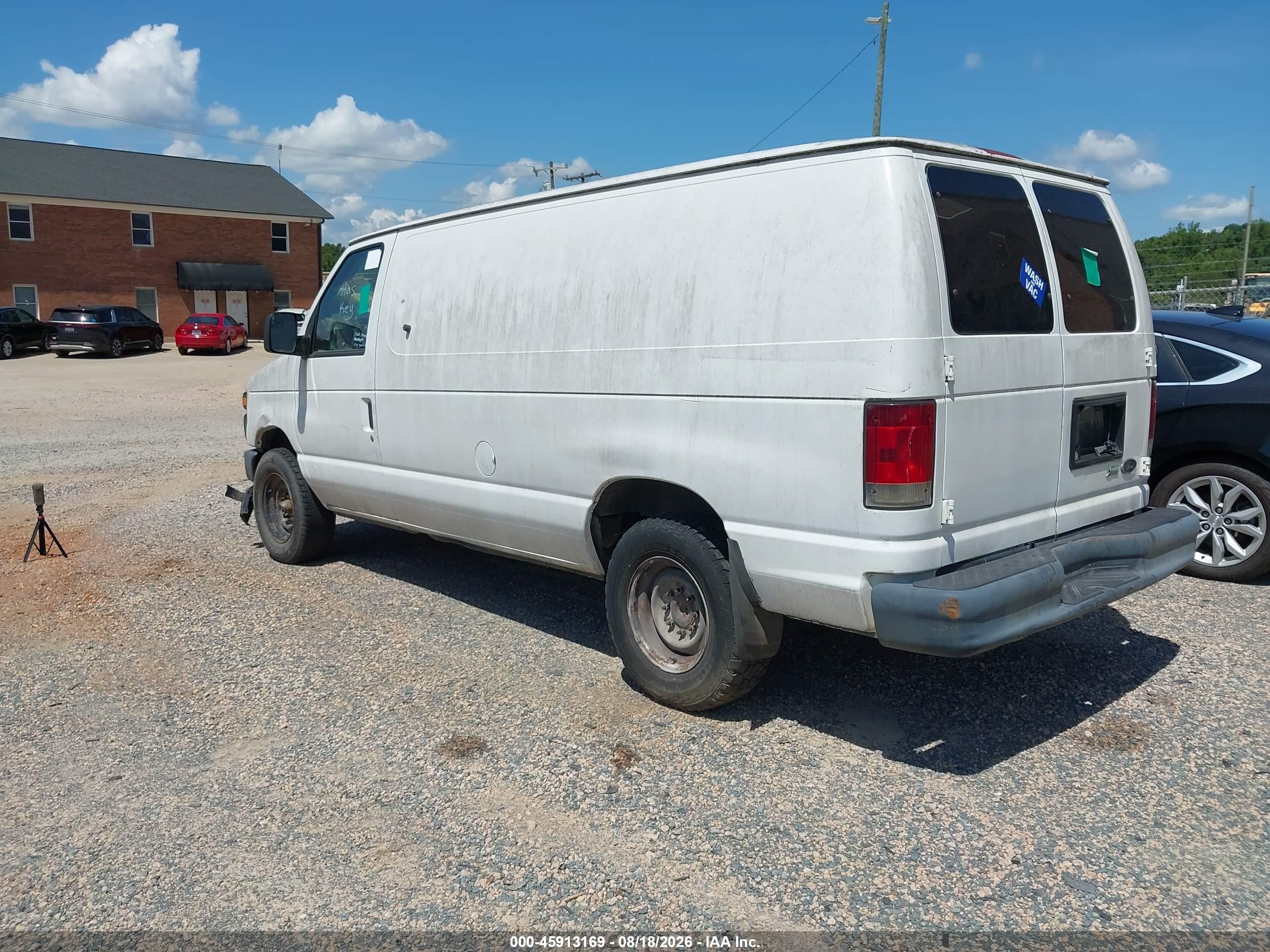 2012 Ford E-150 Commercial White vin: 1FTNE1EL8CDA36340
