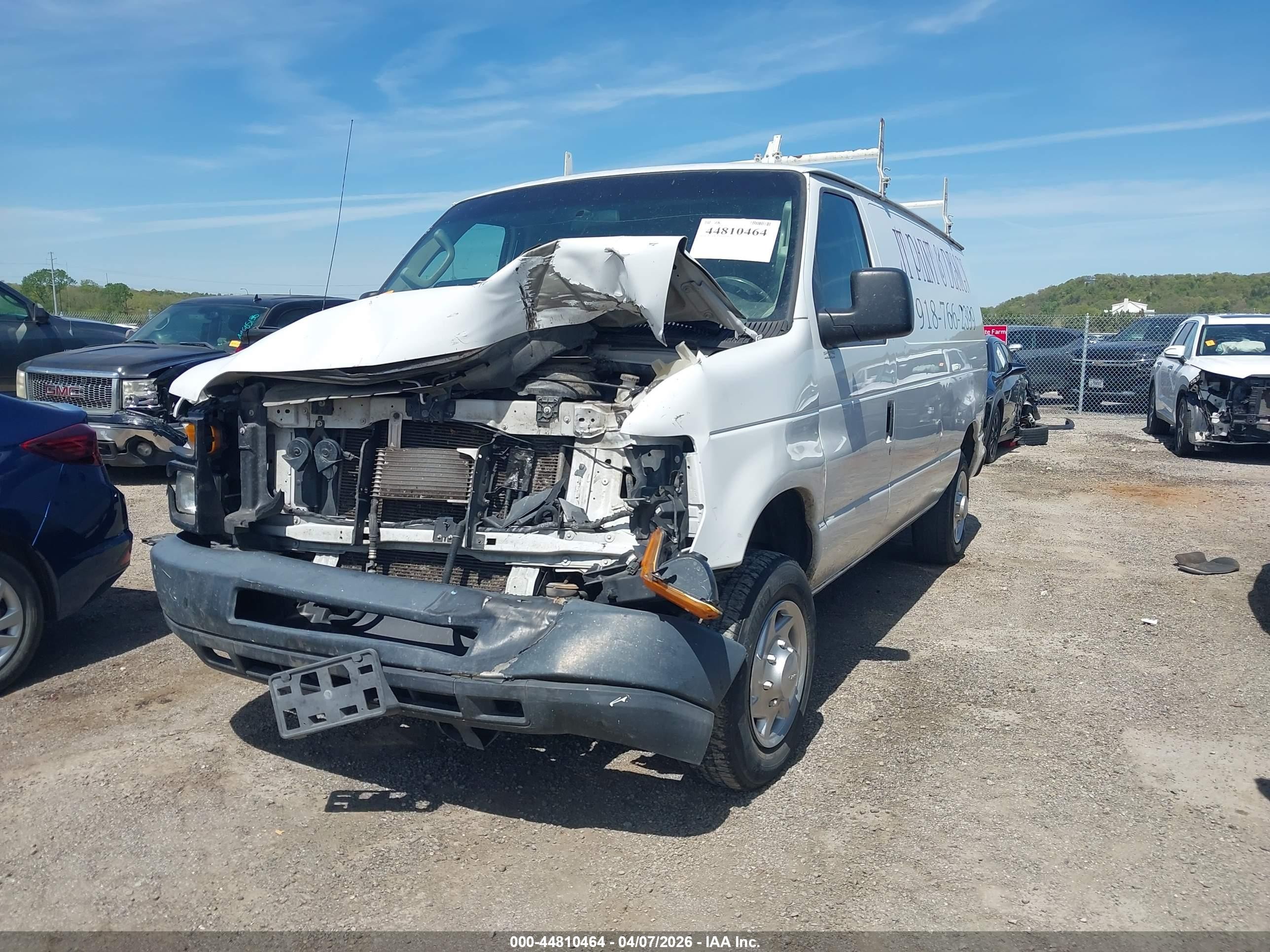 2014 Ford E-150 Commercial Белый vin: 1FTNE1EL8EDA47518