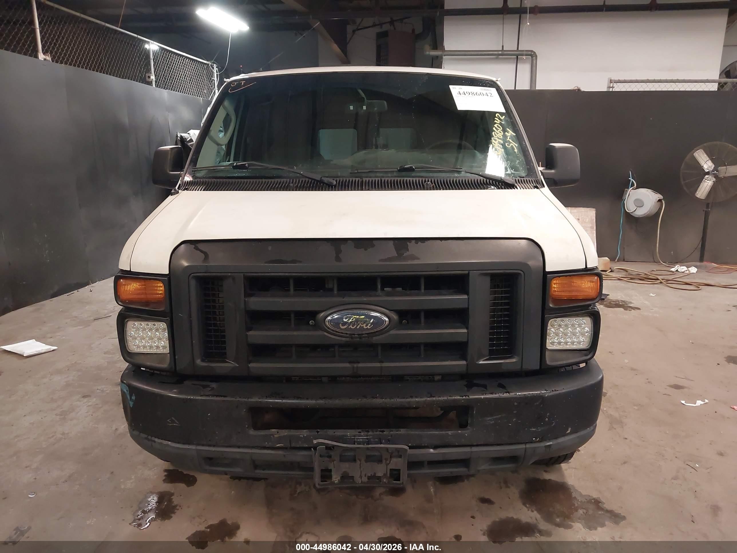 2010 Ford E-150 Commercial/recreational White vin: 1FTNE1EL9ADA64502