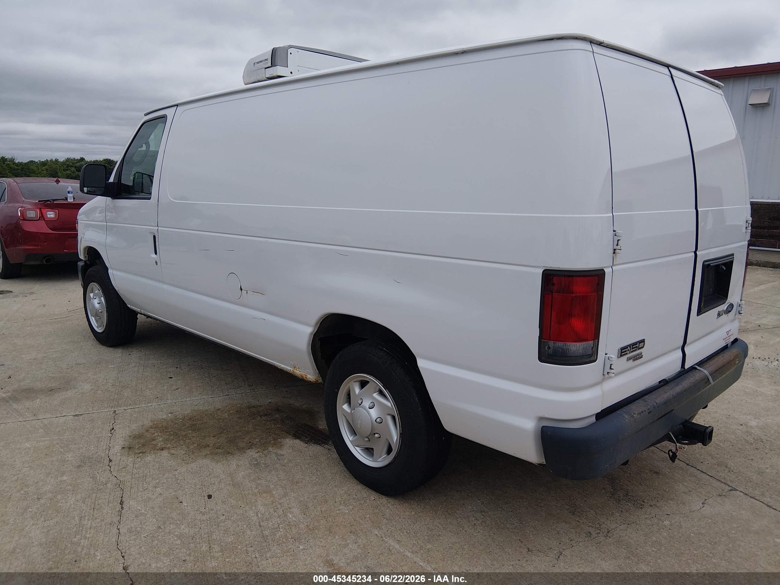 2012 Ford E-150 Commercial White vin: 1FTNE1EL9CDA50215