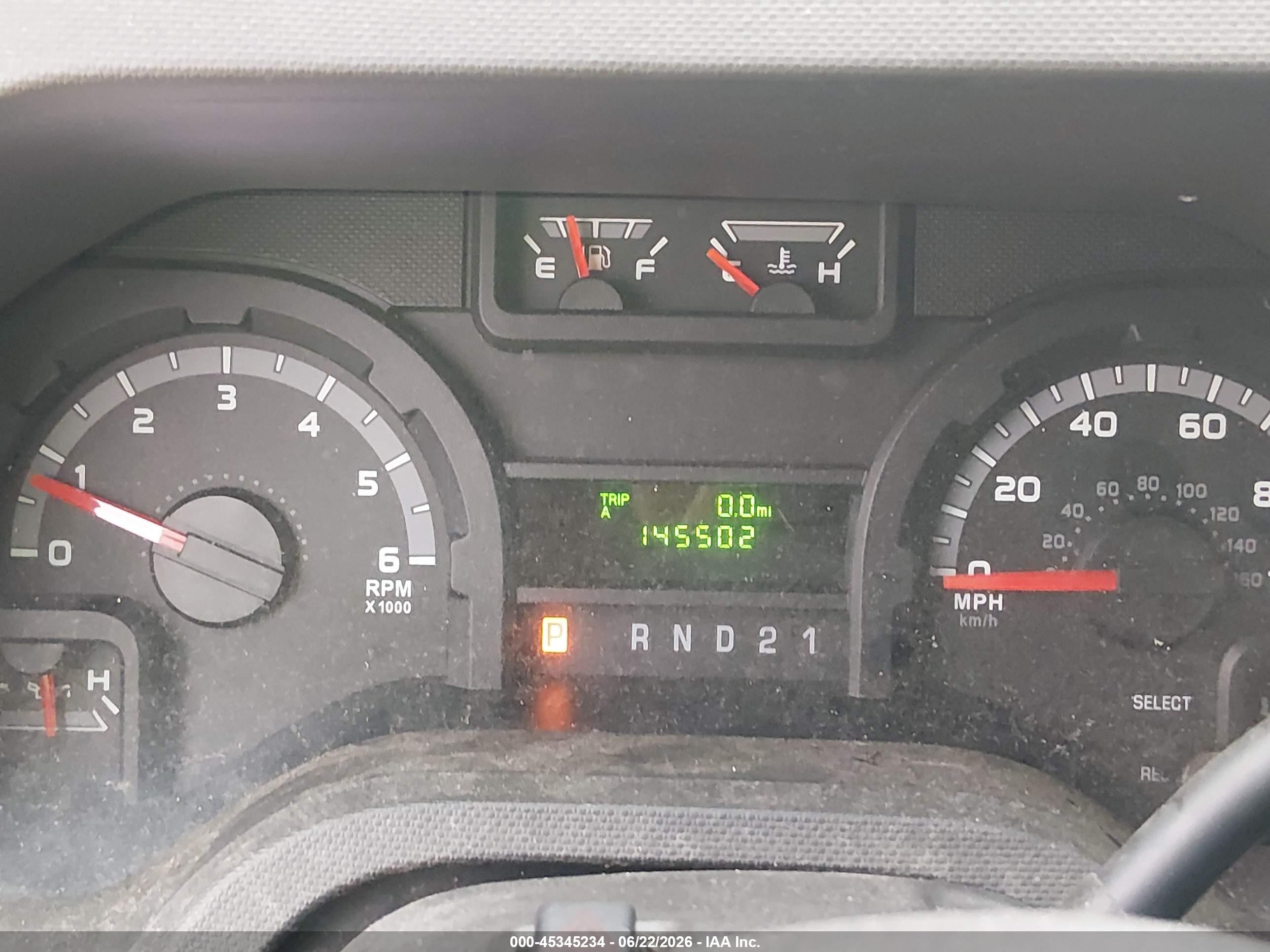 2012 Ford E-150 Commercial White vin: 1FTNE1EL9CDA50215