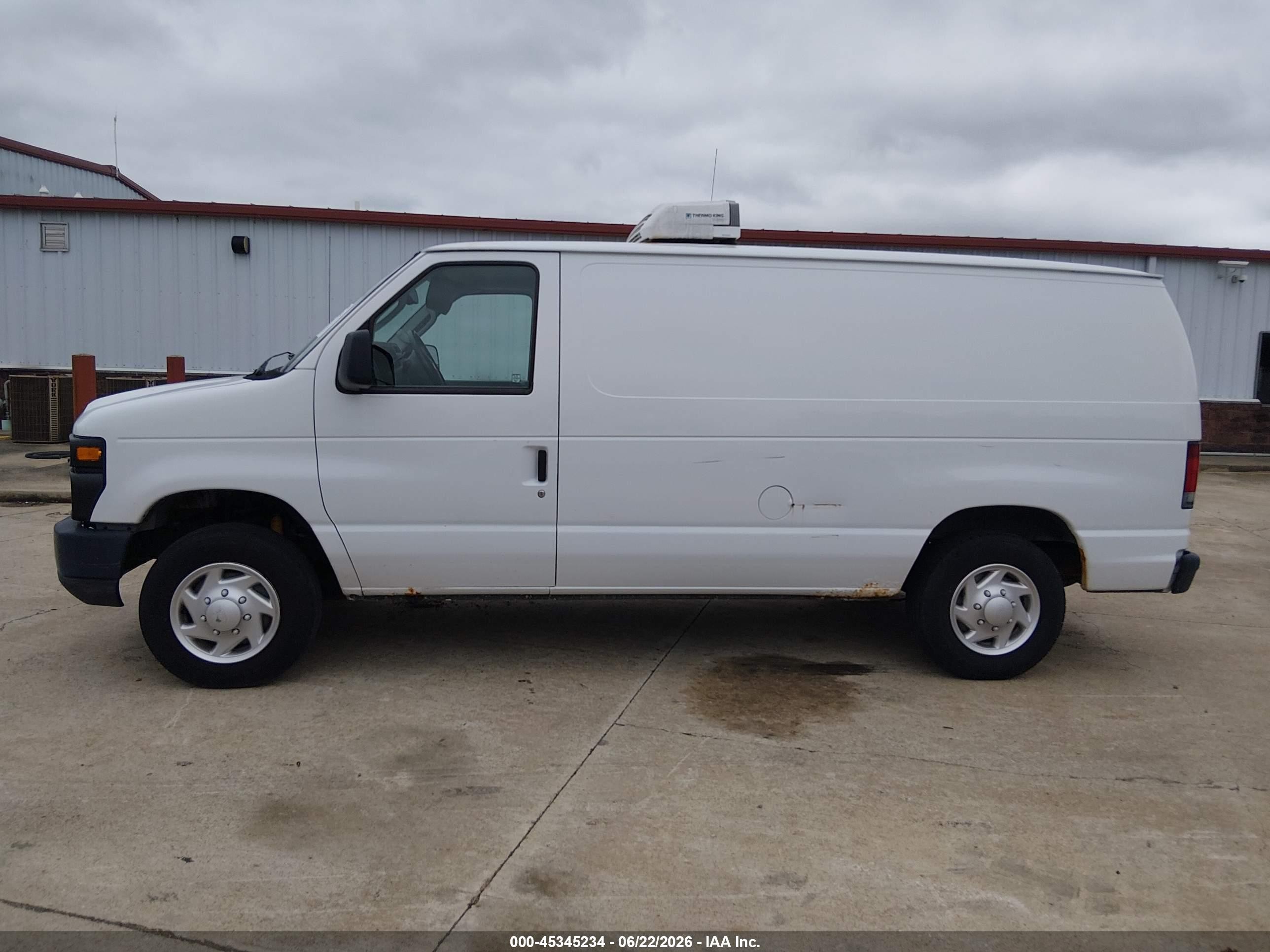 2012 Ford E-150 Commercial White vin: 1FTNE1EL9CDA50215