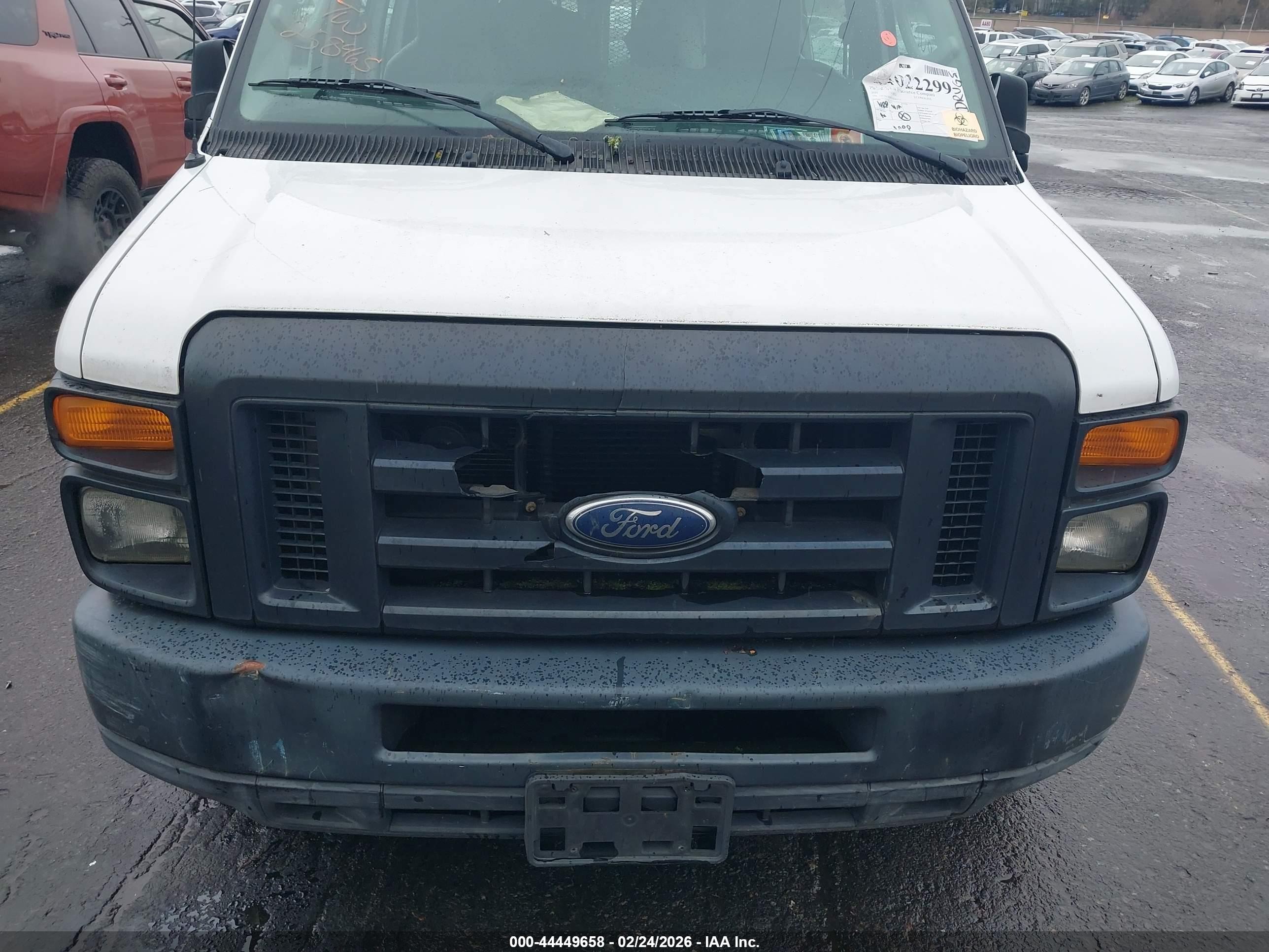 2010 Ford E-150 Commercial/recreational White vin: 1FTNE1EW0ADA07115