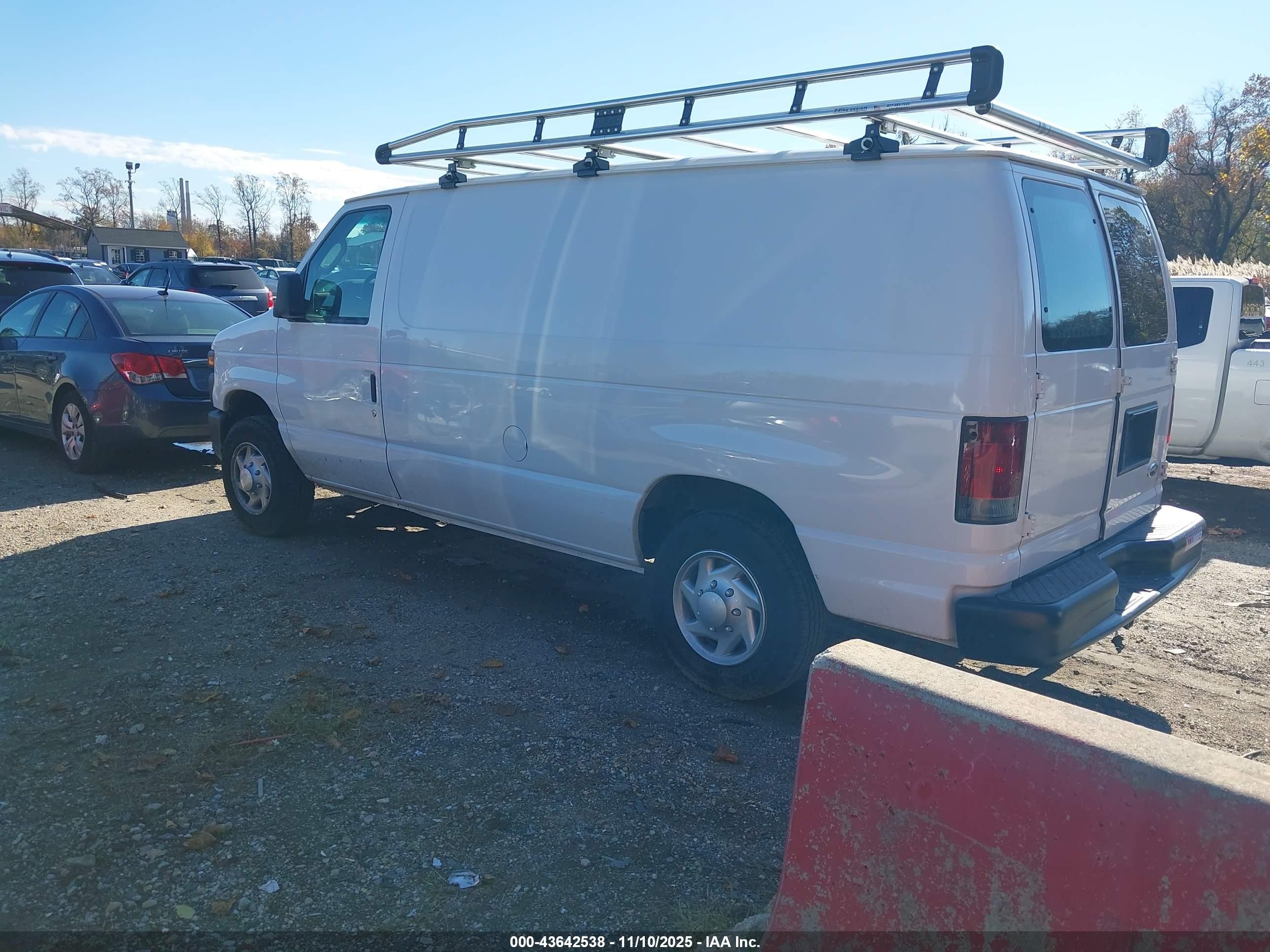 2010 Ford E-150 Commercial/recreational White vin: 1FTNE1EW0ADA14226
