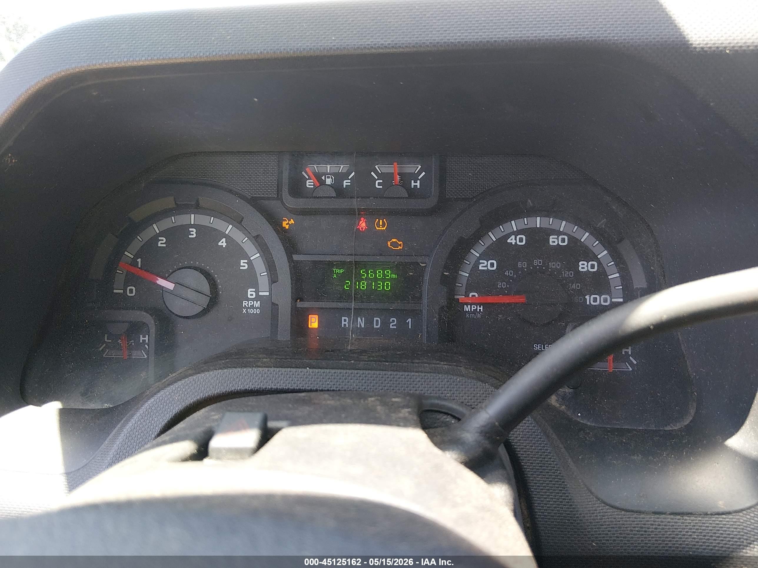 2011 Ford E-150 Commercial White vin: 1FTNE1EW0BDB02596