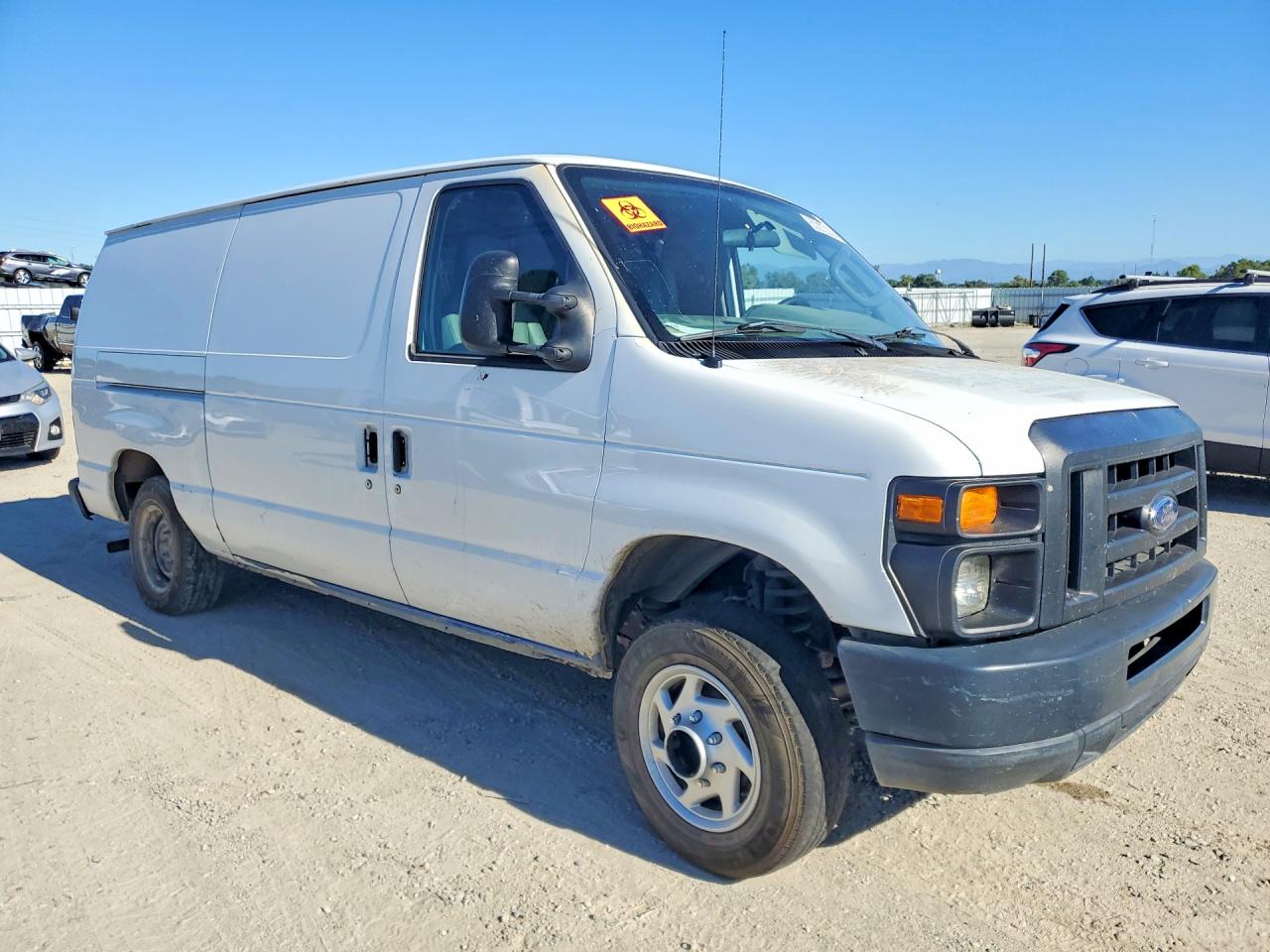 2011 Ford Econoline E150 Van White vin: 1FTNE1EW0BDB31032