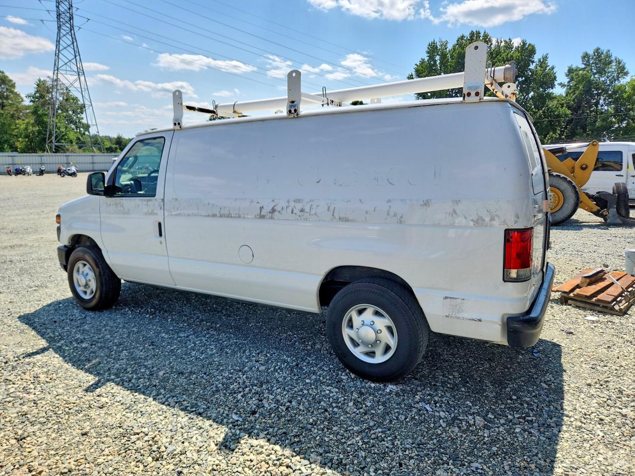 2014 Ford Econoline E150 Van Белый vin: 1FTNE1EW0EDA50357
