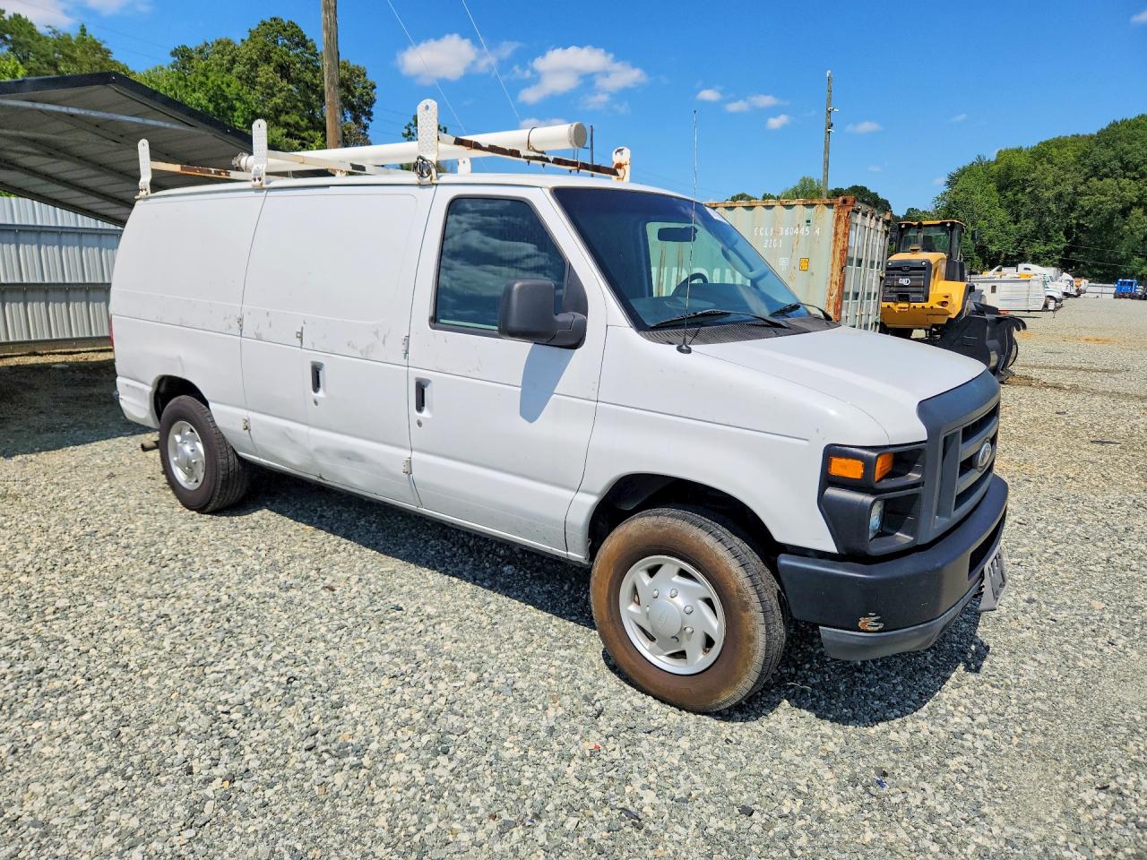 2014 Ford Econoline E150 Van Белый vin: 1FTNE1EW0EDA50357