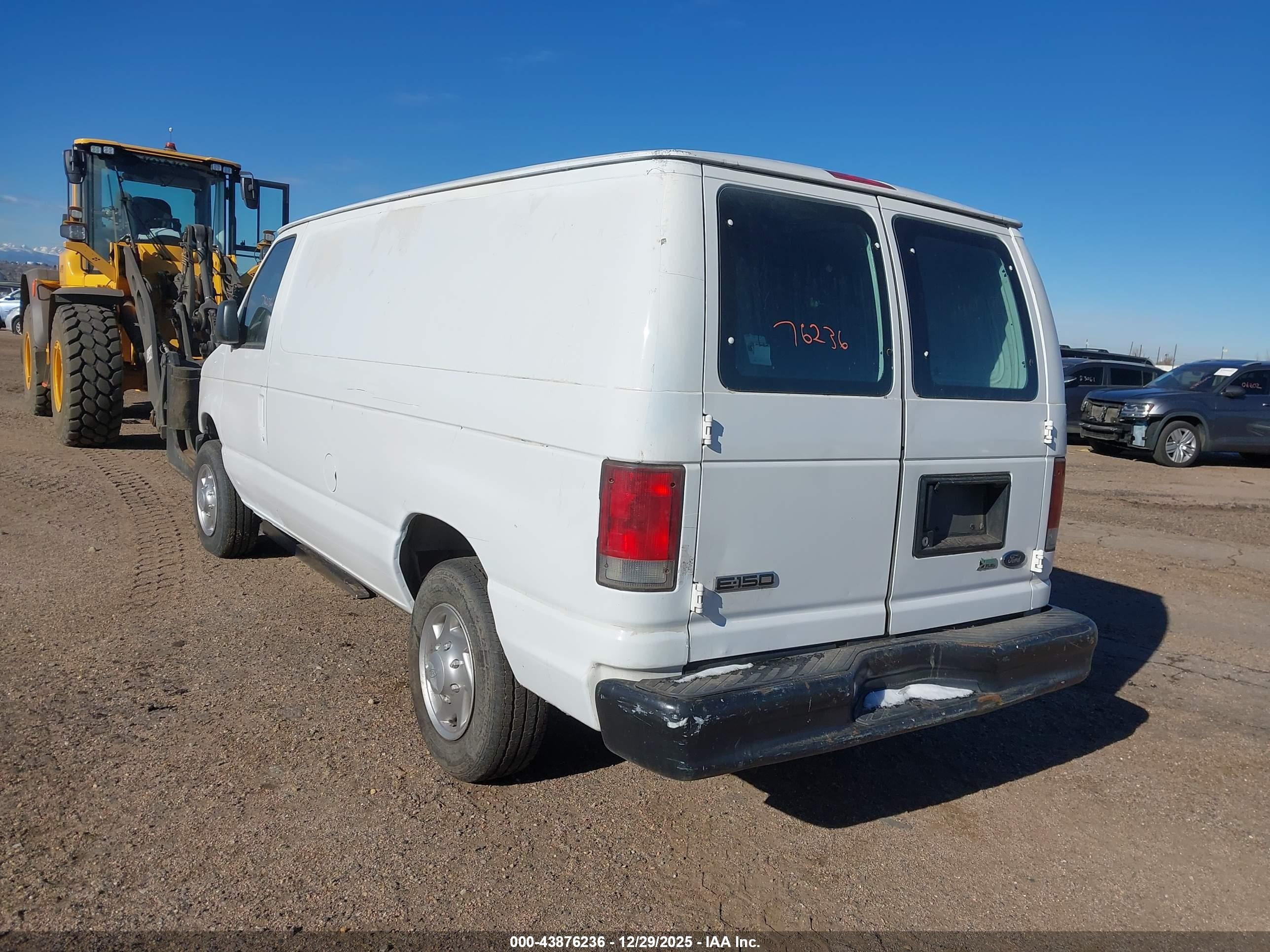 2010 Ford E-150 Commercial/recreational White vin: 1FTNE1EW1ADA69221