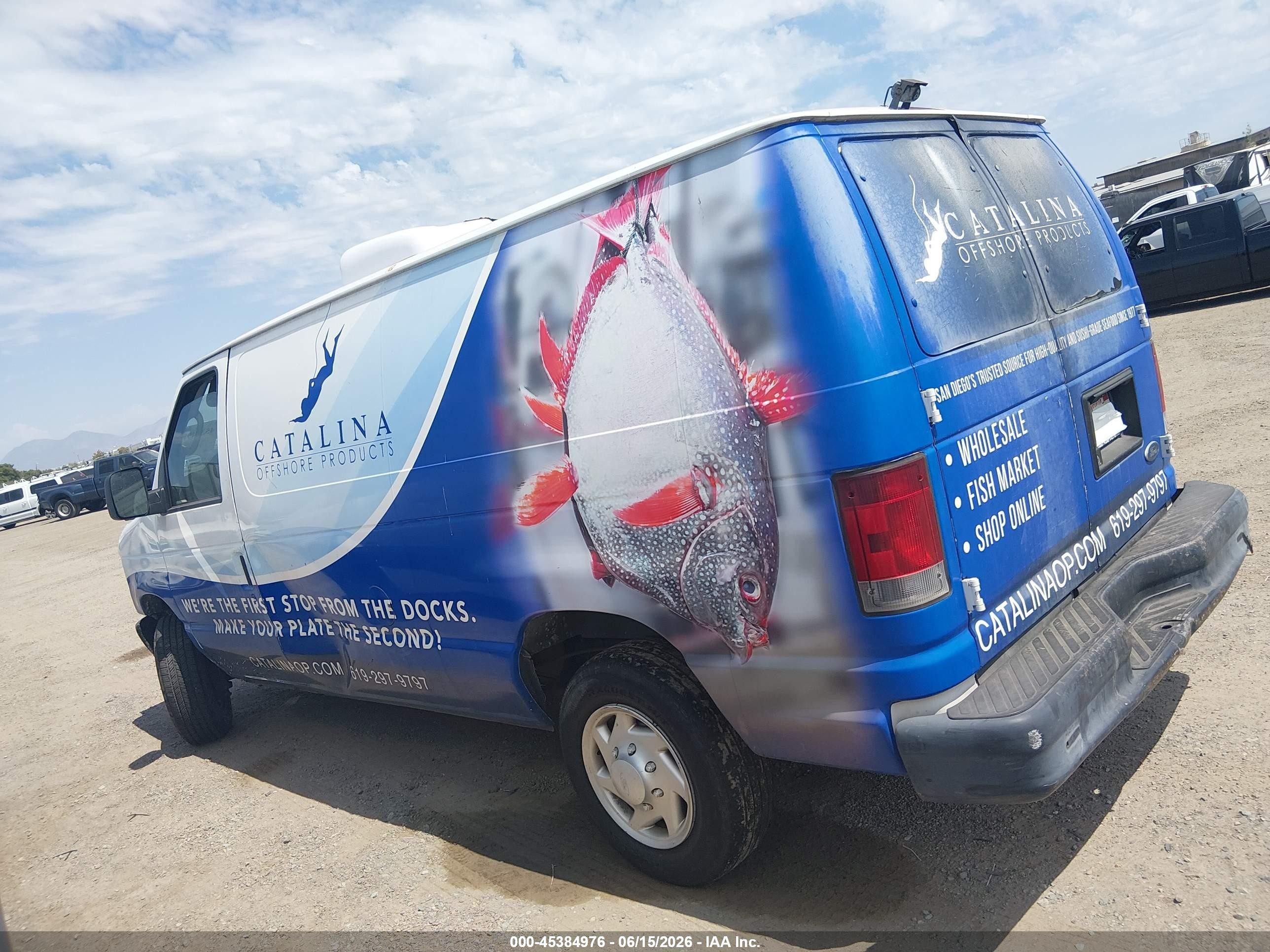 2012 Ford E-150 Commercial White vin: 1FTNE1EW1CDA53085