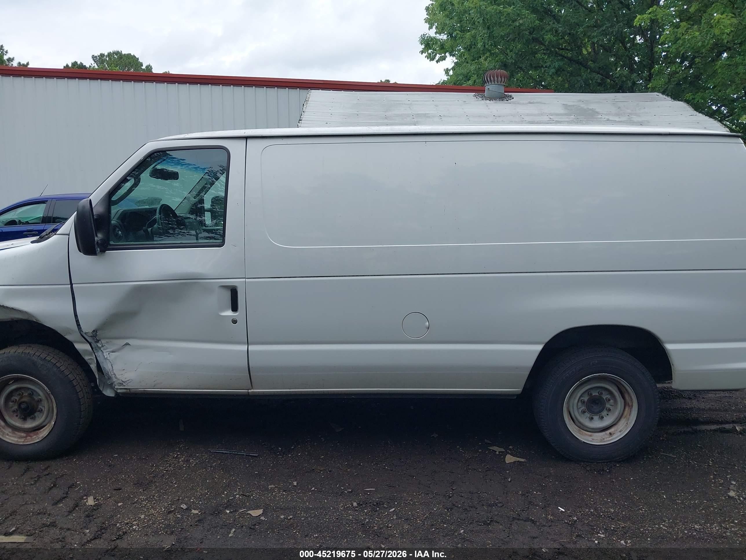 2014 Ford E-150 Commercial White vin: 1FTNE1EW1EDA35334