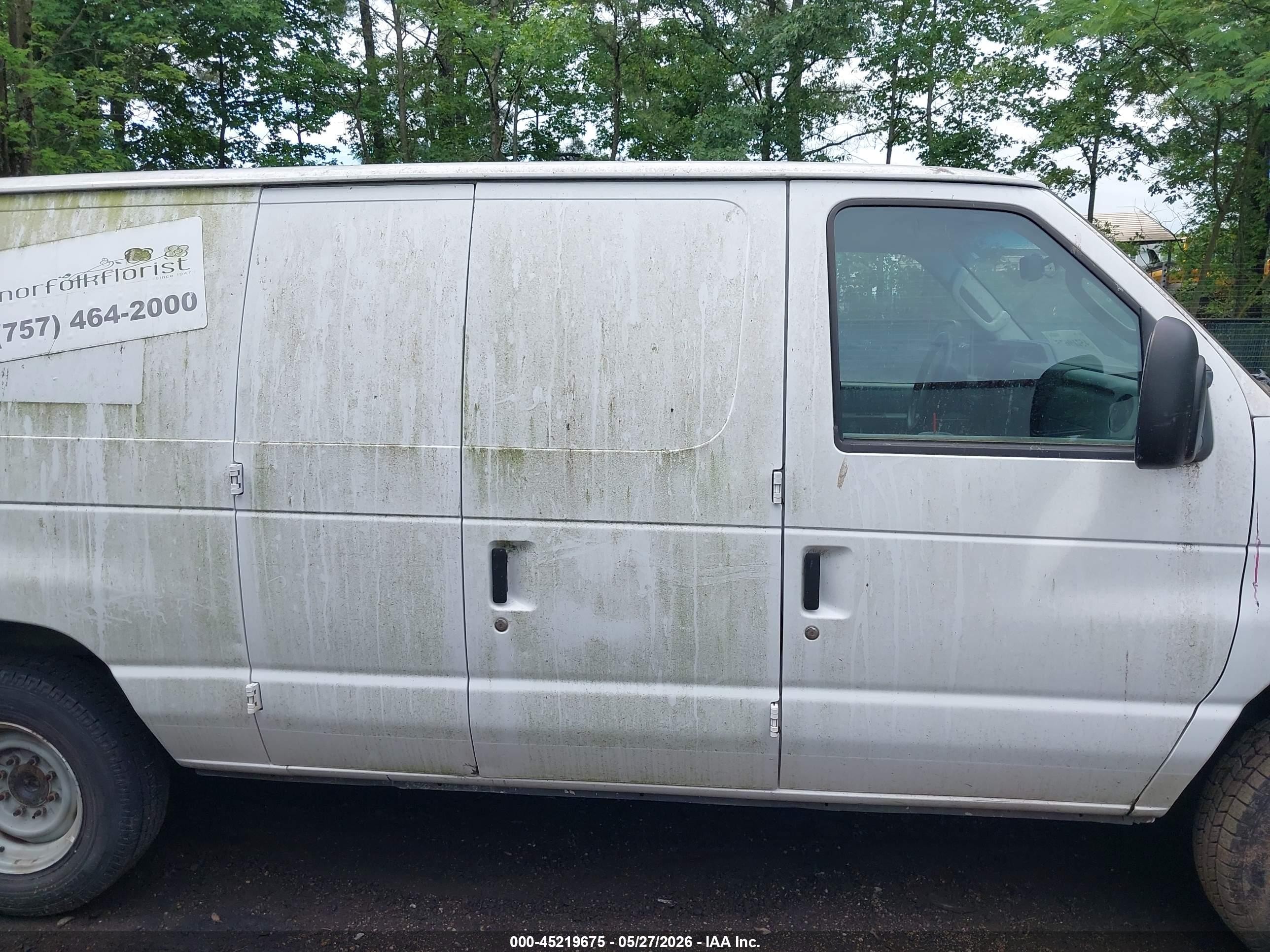 2014 Ford E-150 Commercial White vin: 1FTNE1EW1EDA35334