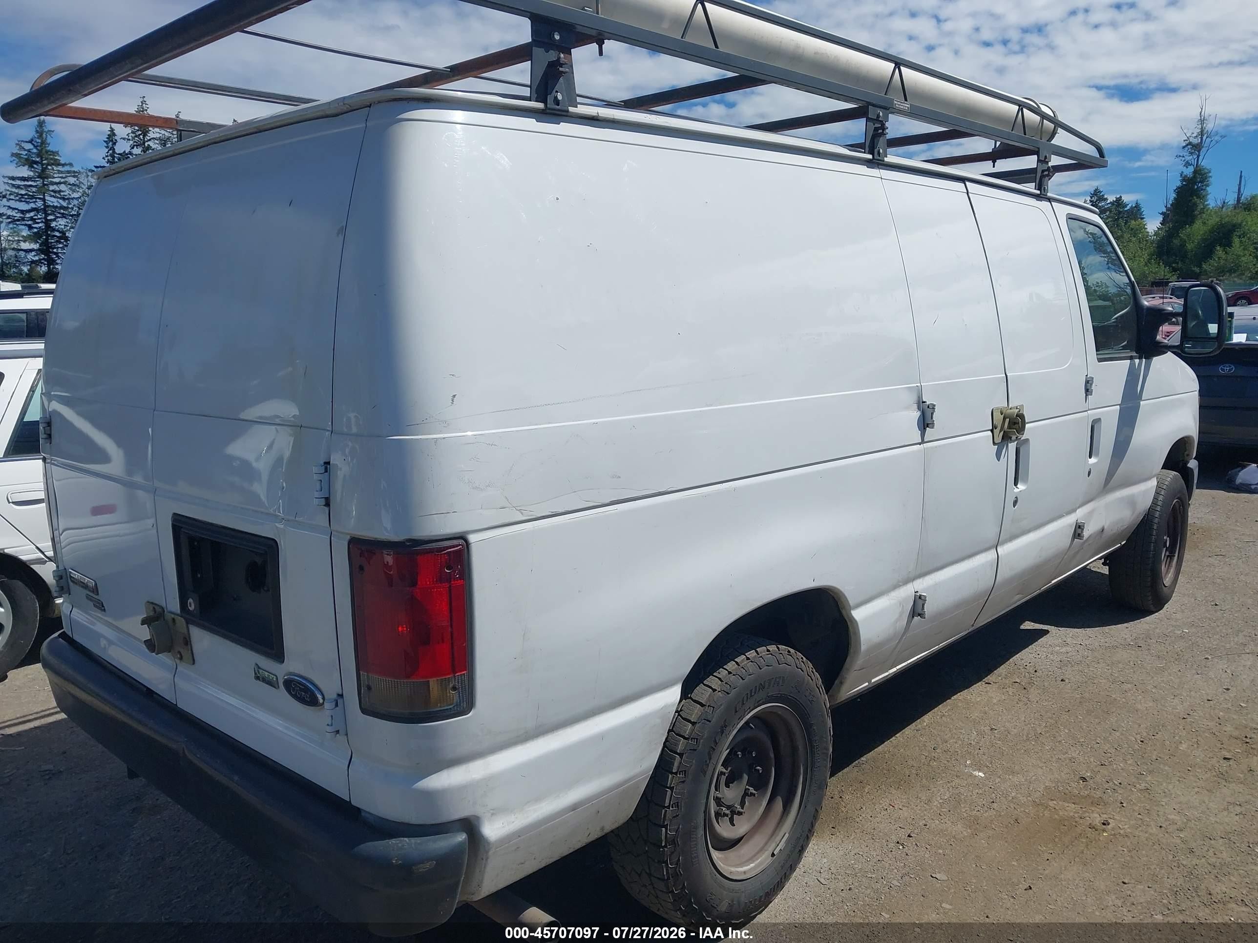 2014 Ford E-150 Commercial White vin: 1FTNE1EW1EDA59682