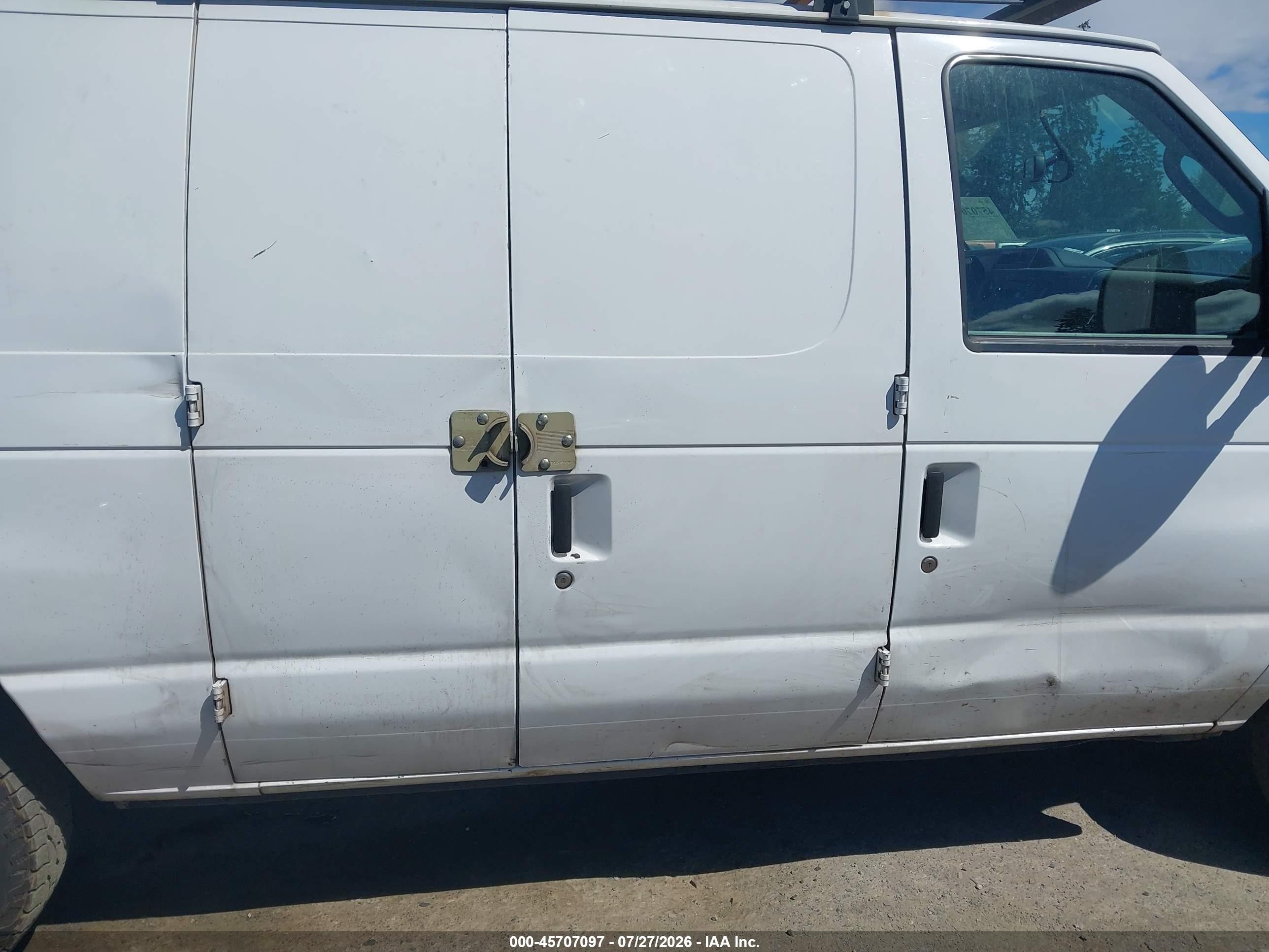 2014 Ford E-150 Commercial White vin: 1FTNE1EW1EDA59682