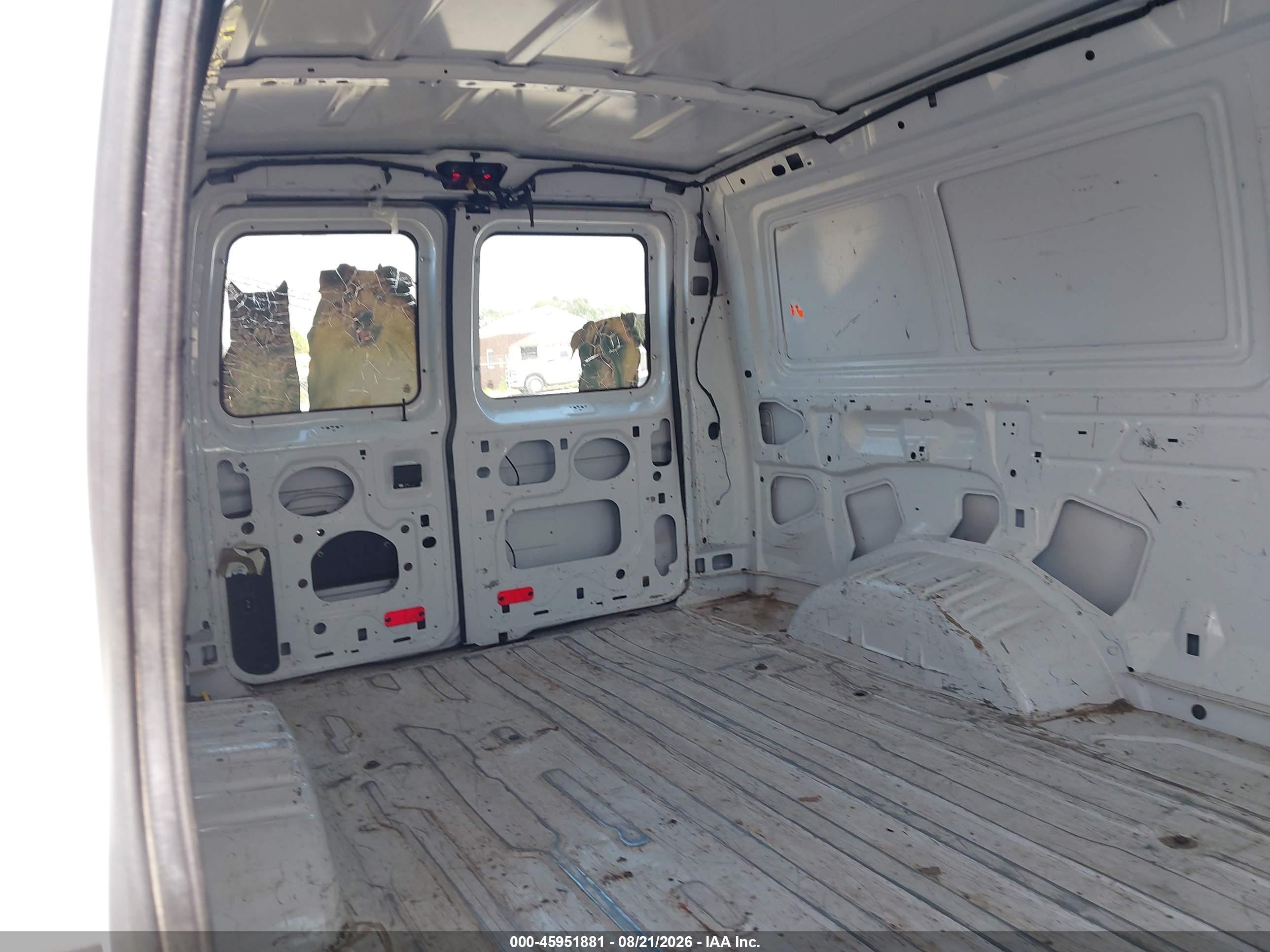 2011 Ford E-150 Commercial White vin: 1FTNE1EW2BDA31417