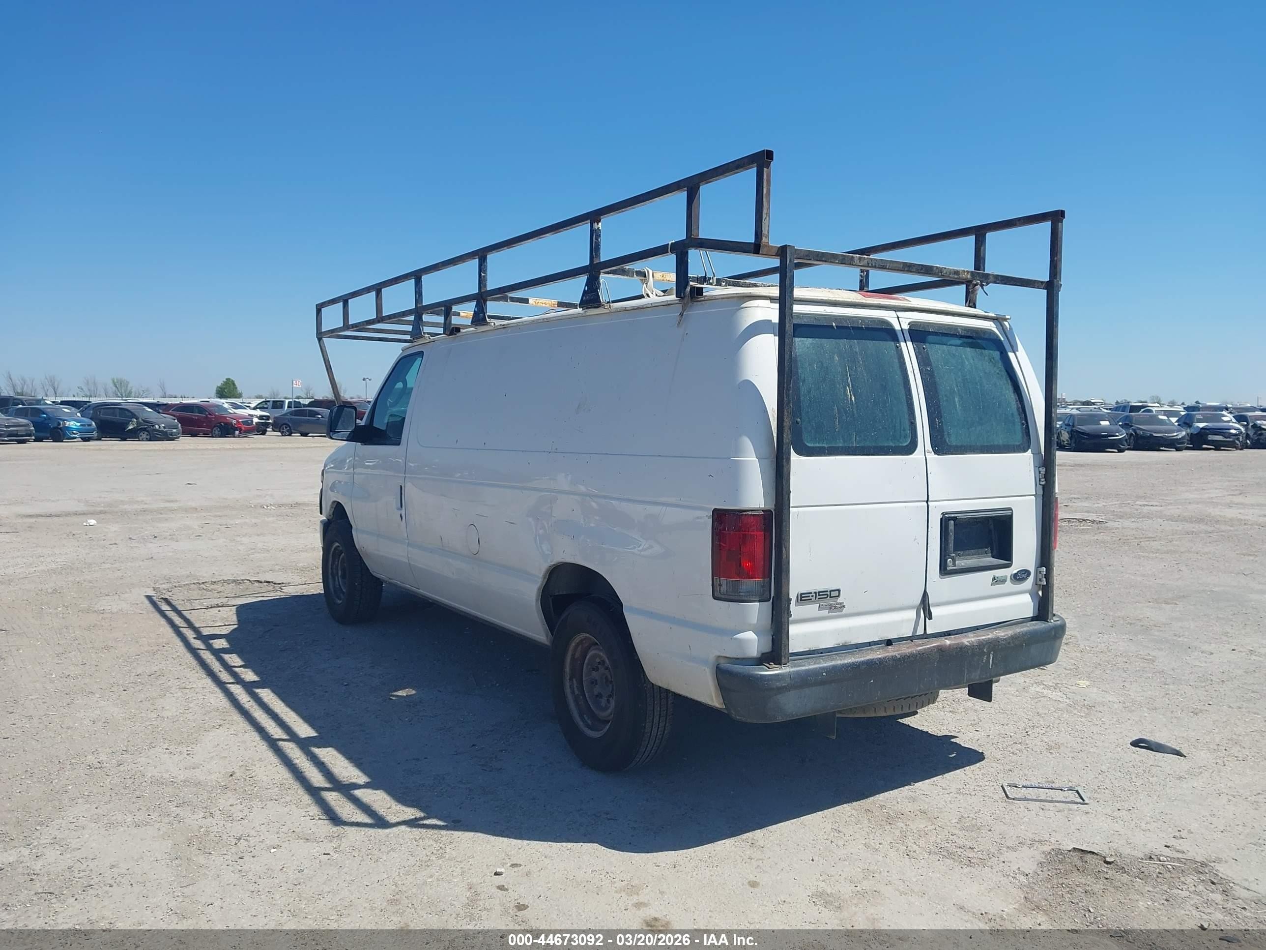 2011 Ford E-150 Commercial White vin: 1FTNE1EW2BDA47617