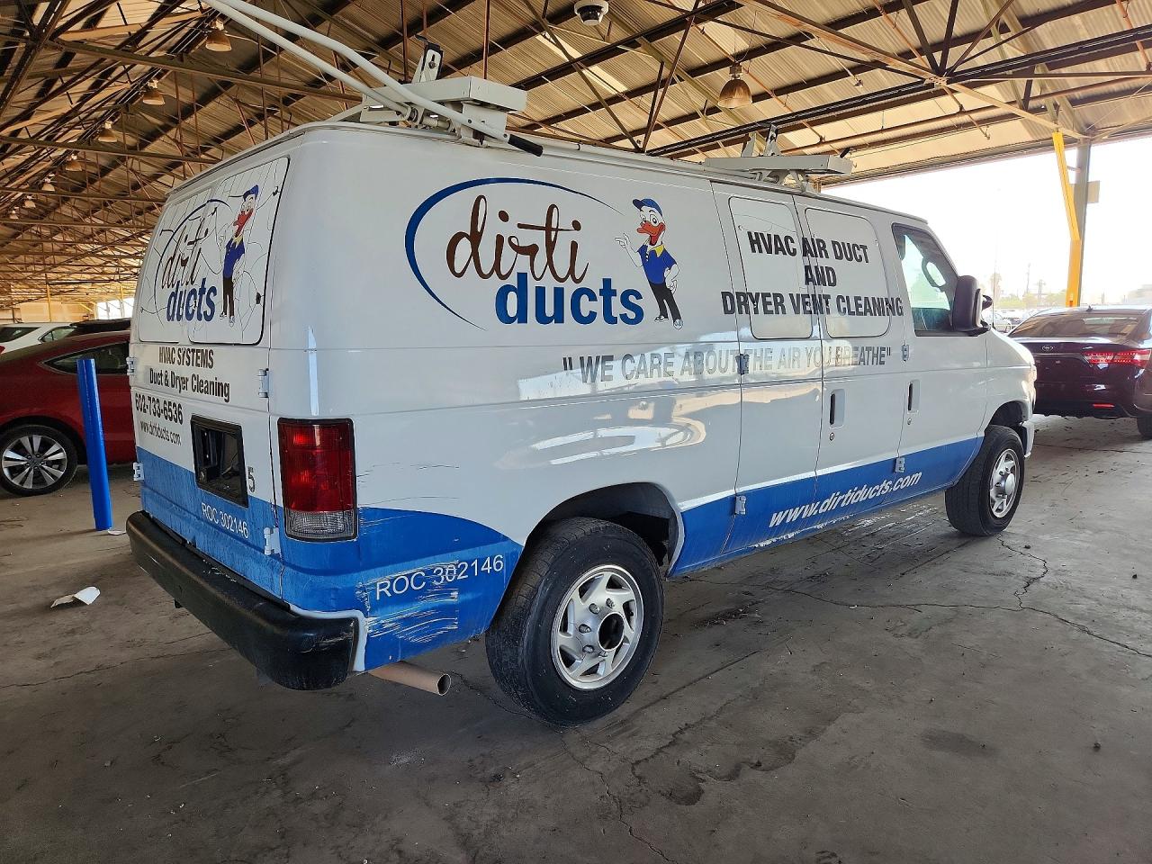 2010 Ford Econoline E150 Van White vin: 1FTNE1EW3ADA87915