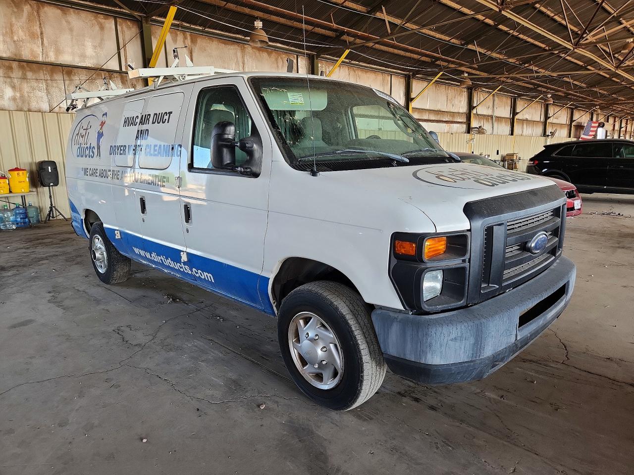 2010 Ford Econoline E150 Van White vin: 1FTNE1EW3ADA87915