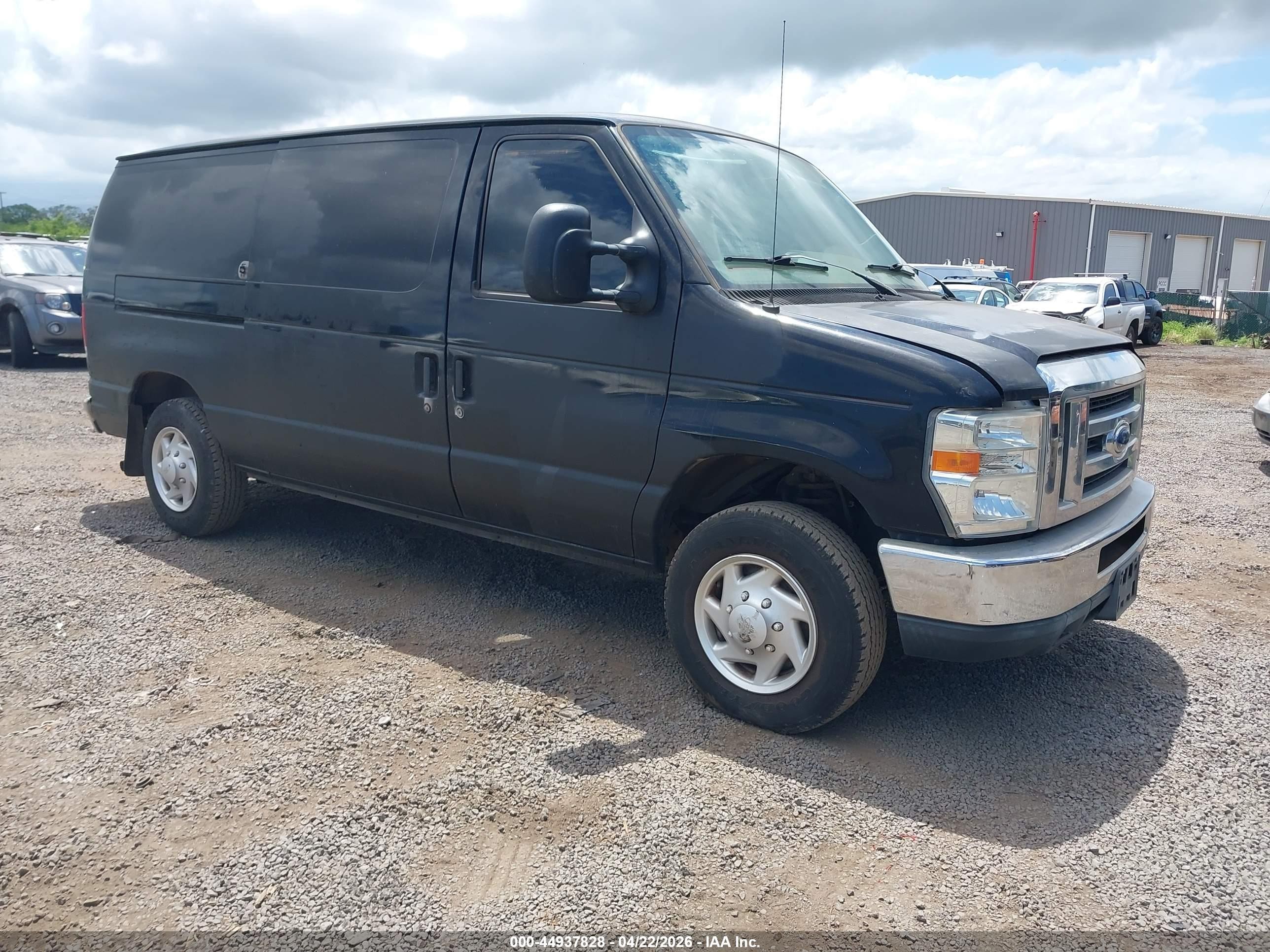2013 Ford E-150 Commercial Black vin: 1FTNE1EW3DDB19508