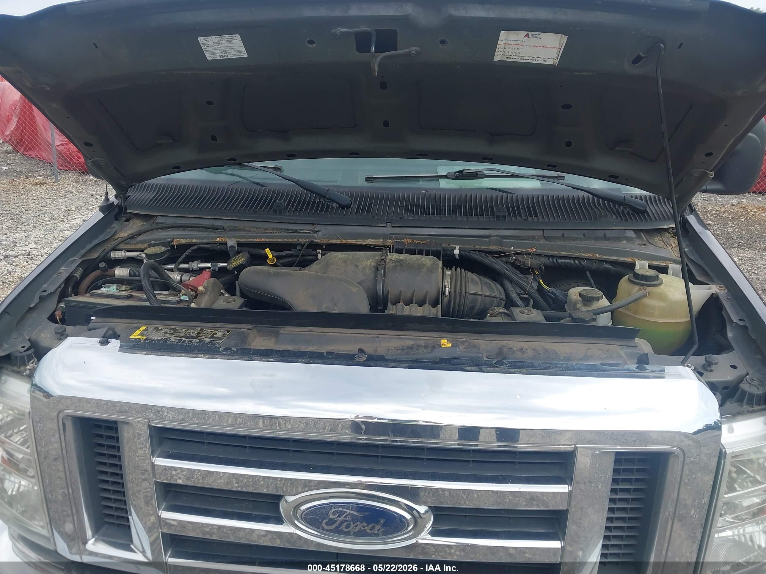 2013 Ford E-150 Commercial Black vin: 1FTNE1EW3DDB19511