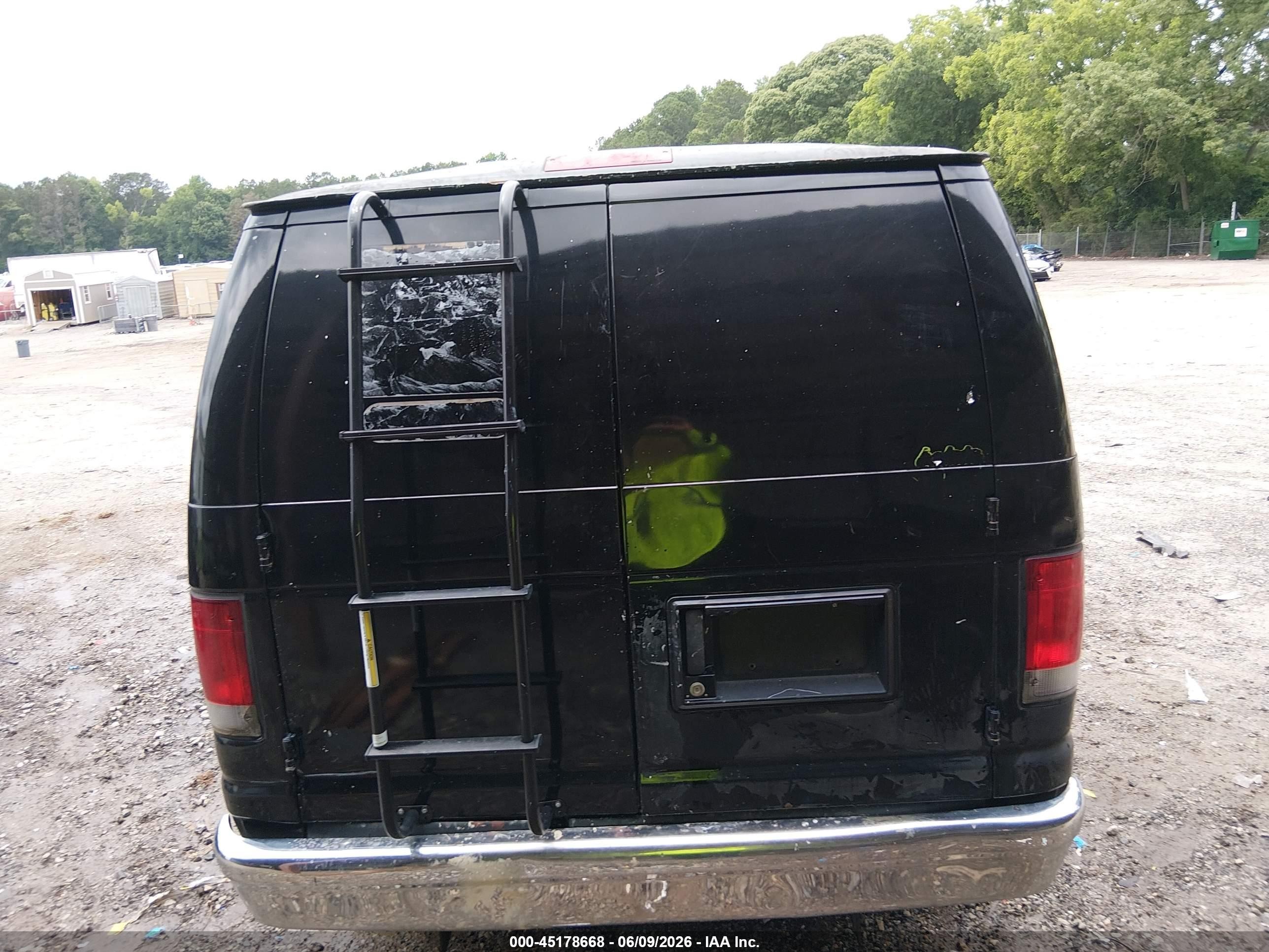2013 Ford E-150 Commercial Black vin: 1FTNE1EW3DDB19511
