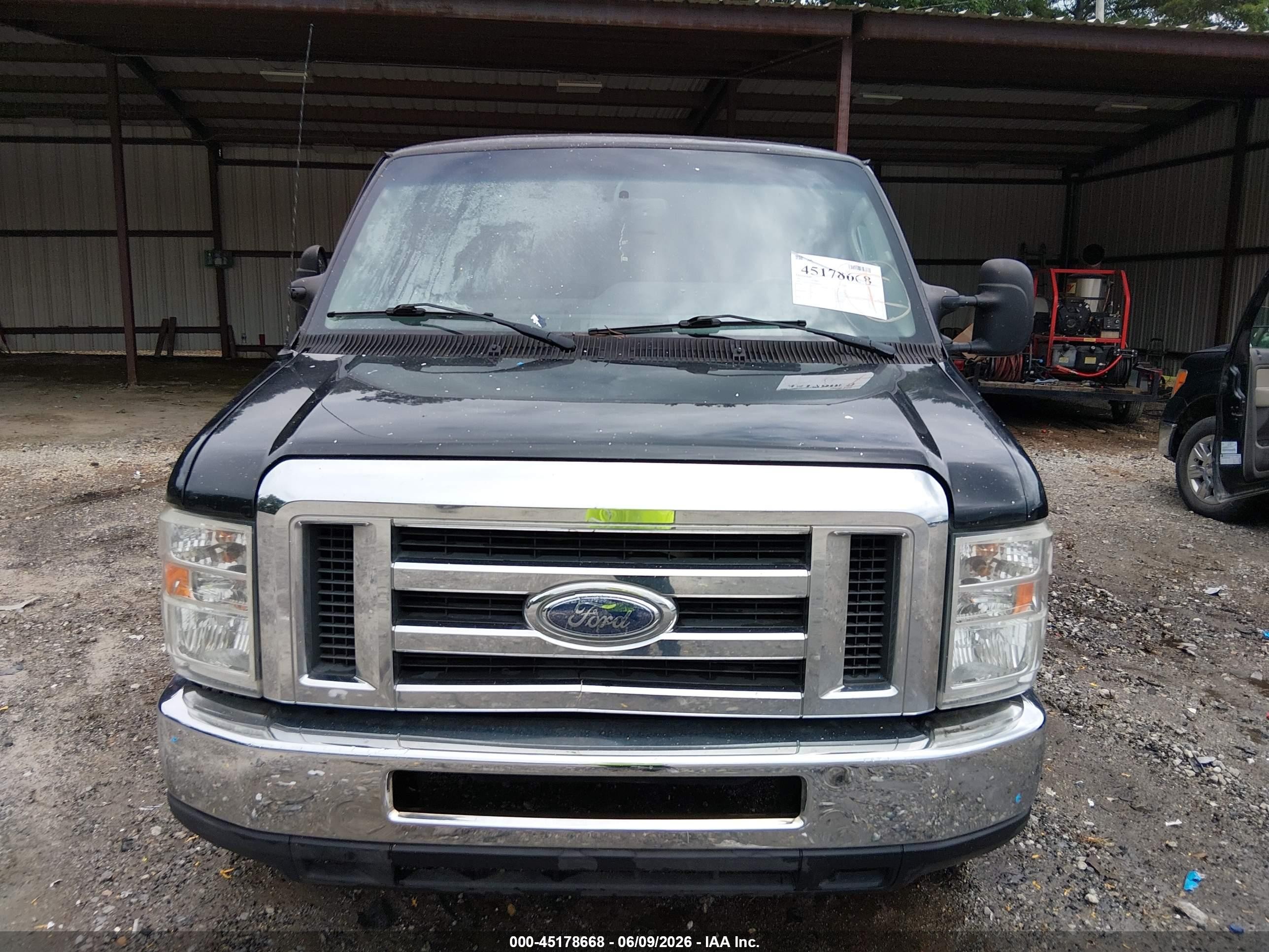 2013 Ford E-150 Commercial Black vin: 1FTNE1EW3DDB19511