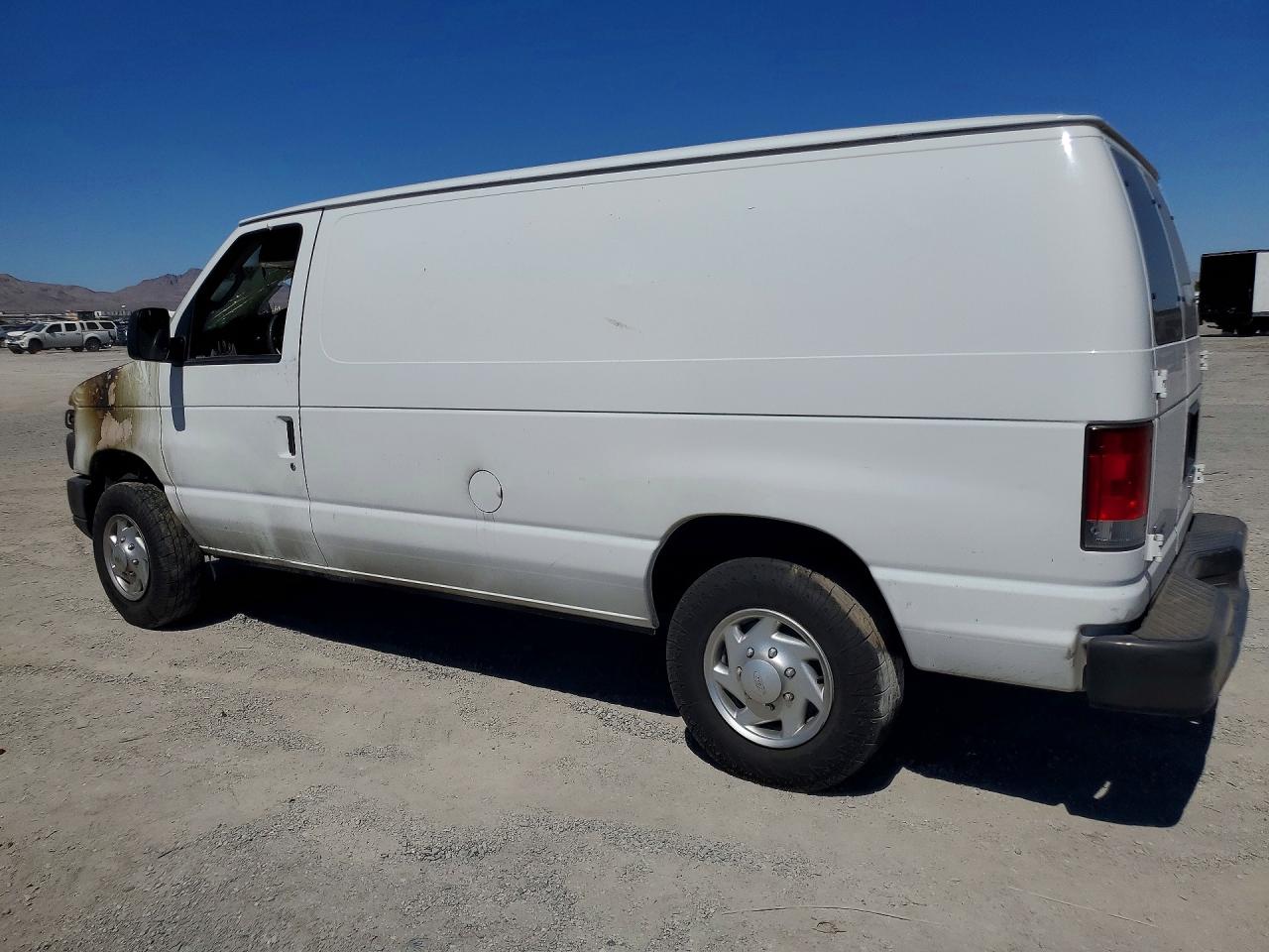 2013 Ford Econoline E150 Van White vin: 1FTNE1EW3DDB28306