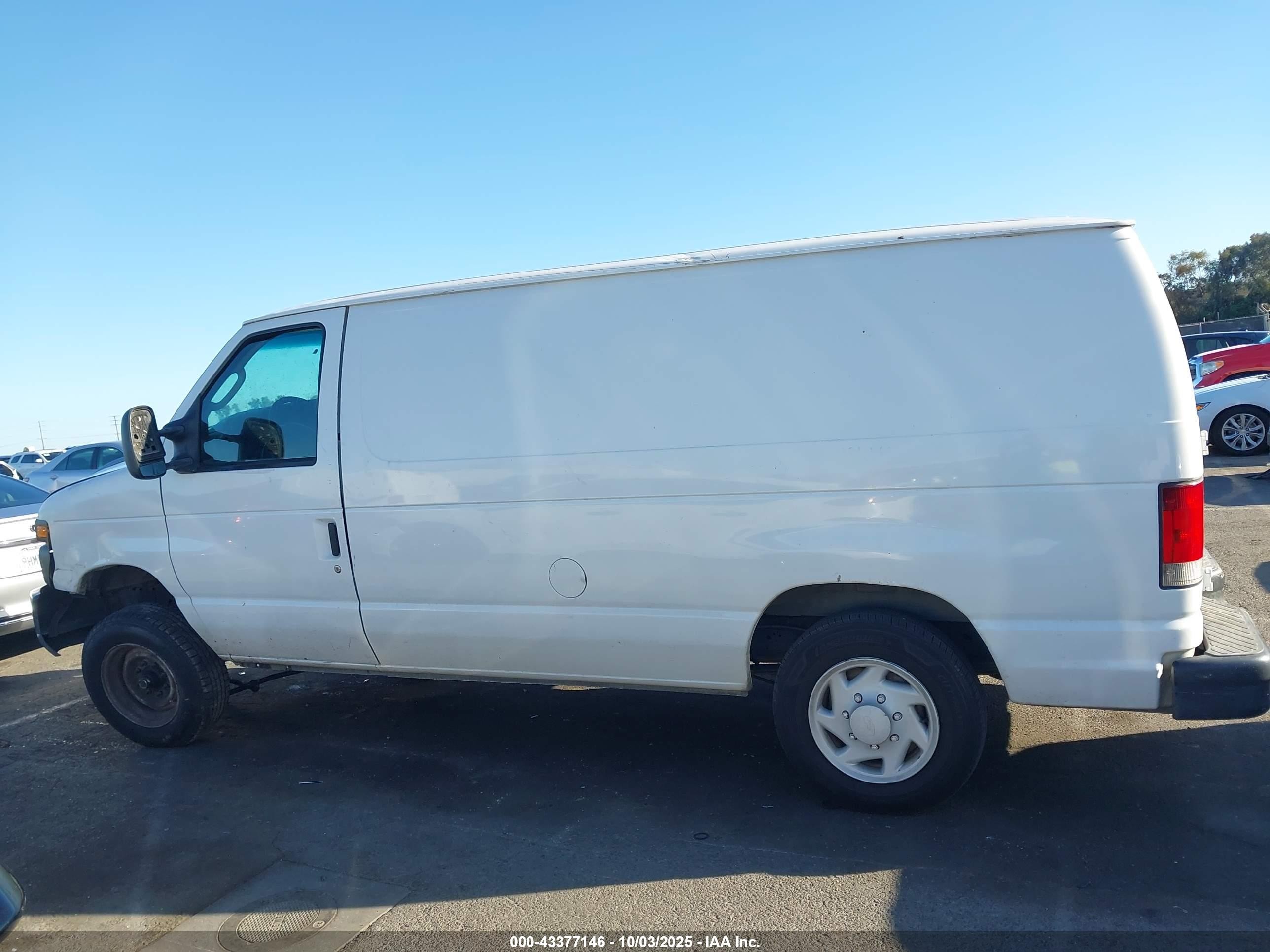 2010 Ford E-150 Commercial/recreational White vin: 1FTNE1EW4ADA38318